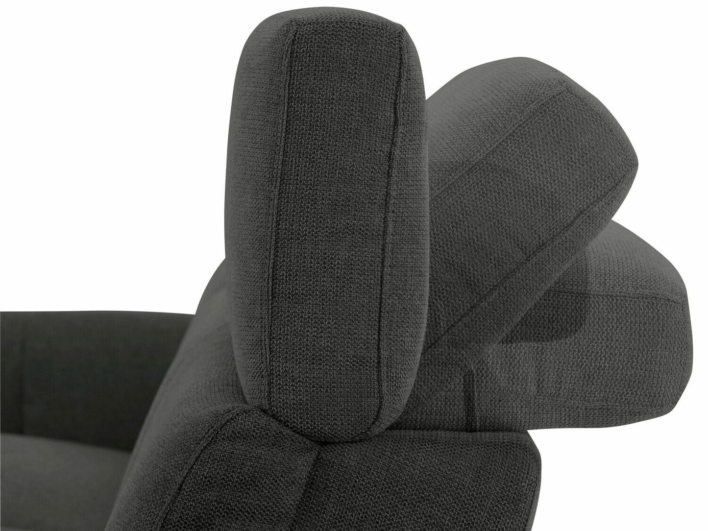 Minkštas kampas reglaineris Capena 3PL Ch.sofa elec. L- Anthr Fab. 64600549 (Kairinis)