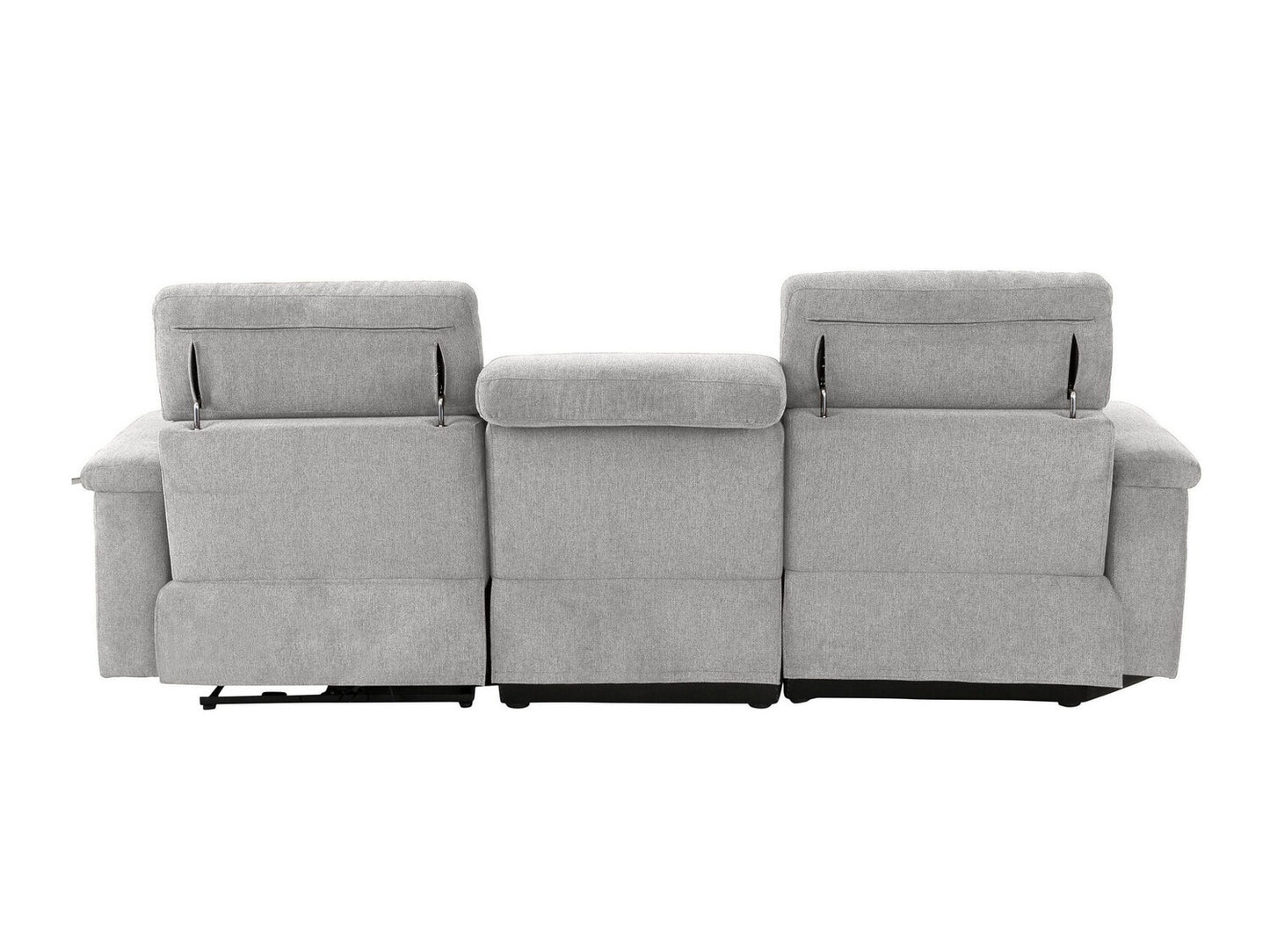Minkštas kampas reglaineris Tanaro Ch.sofa 3PL L elektro - Pilka Fab 64700605 (šviesi pilka)