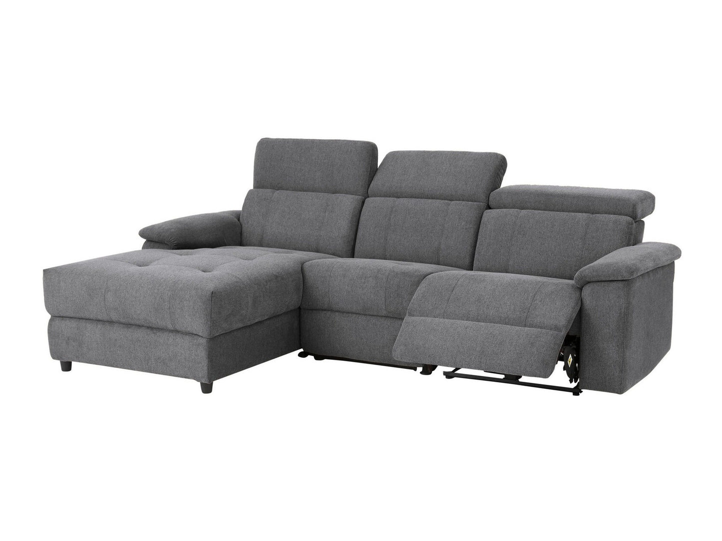 Minkštas kampas reglaineris Tanaro IV Ch.sofa 3PL L manuel Anthr Fab 64701549 (Antracitas)