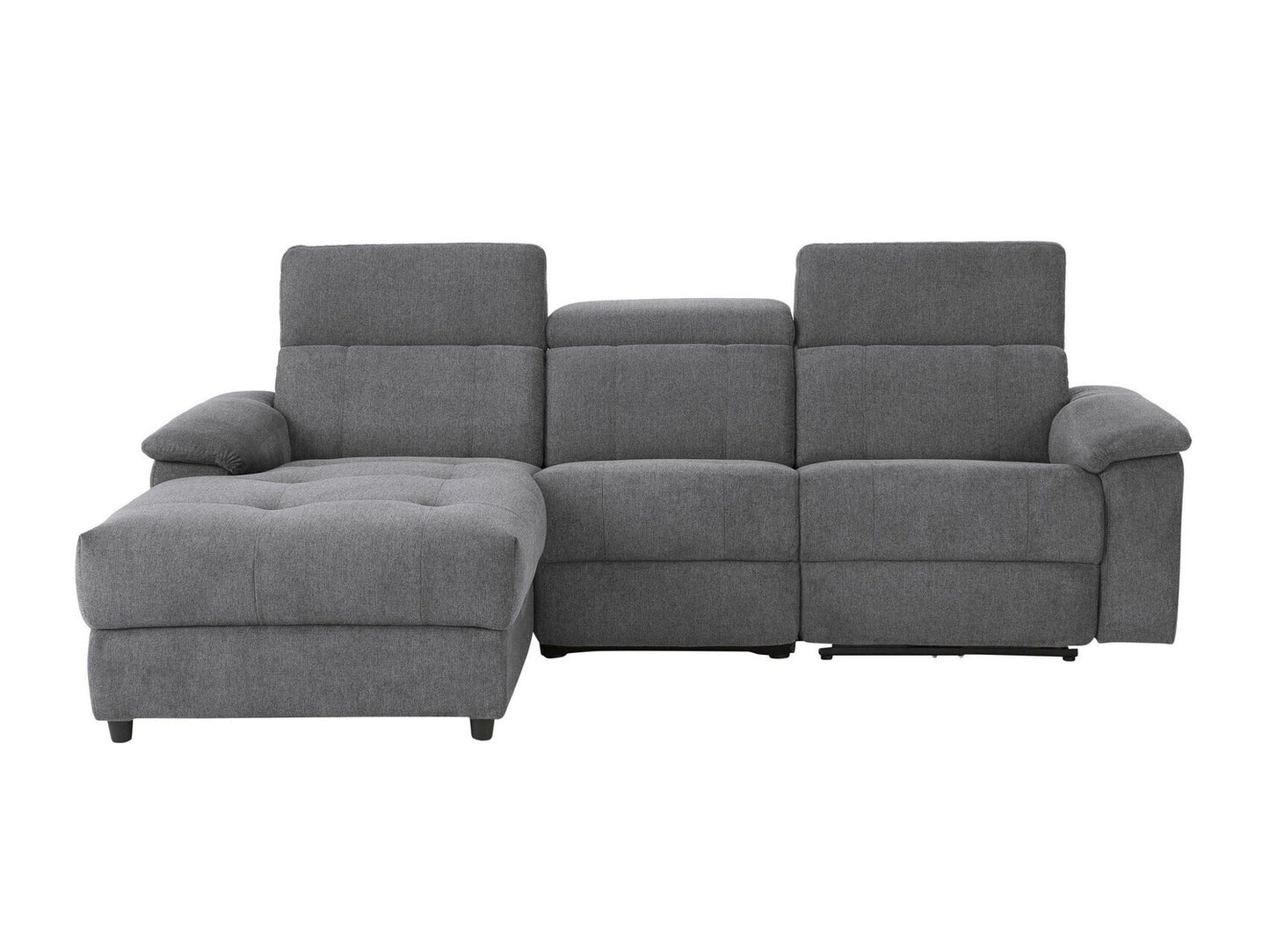 Minkštas kampas reglaineris Tanaro IV Ch.sofa 3PL L manuel Anthr Fab 64701549 (Antracitas)