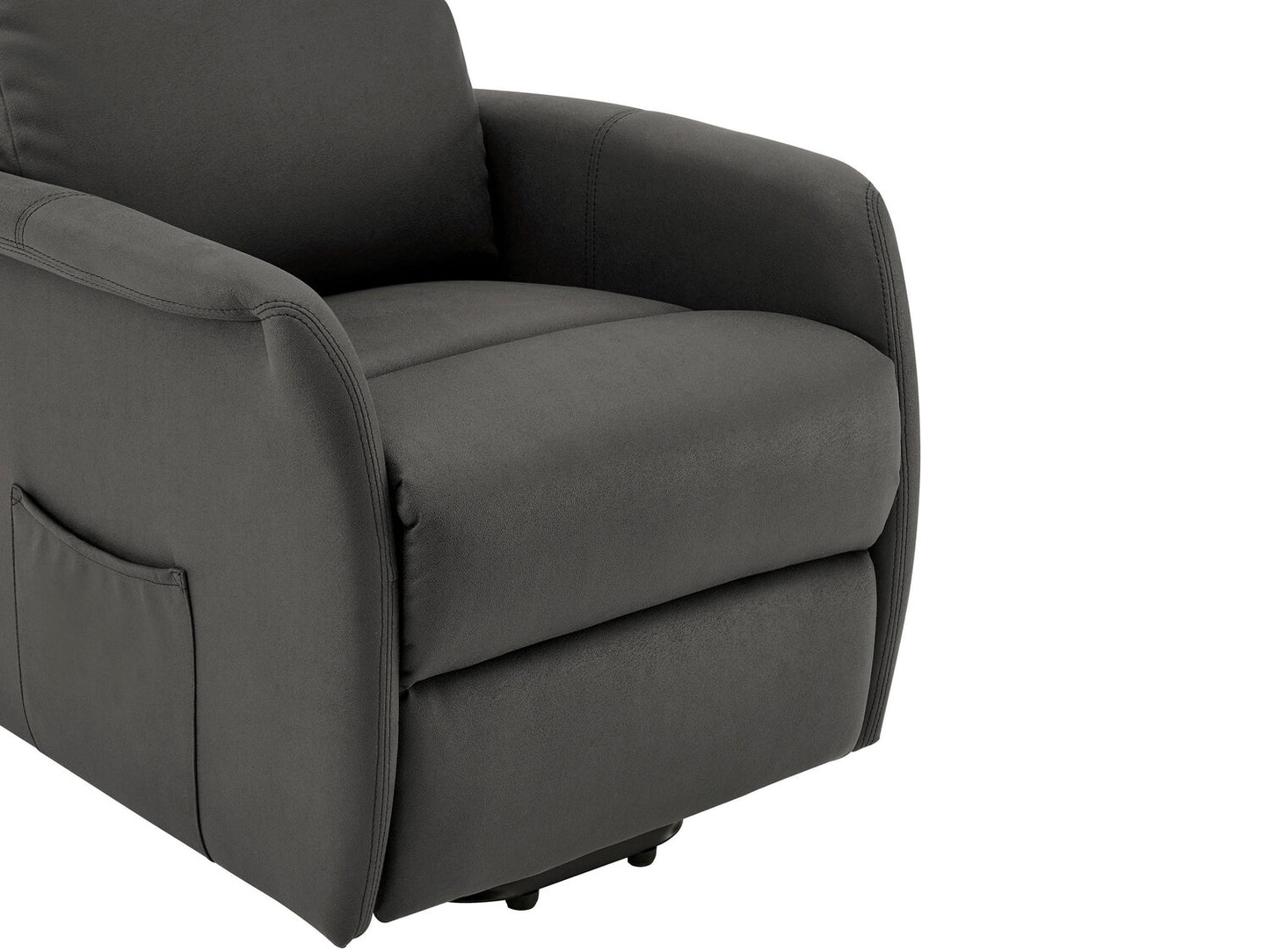 Fotelis reglaineris HerMan Recl/Elect Anthr Fab 69450522 (Antracitas)