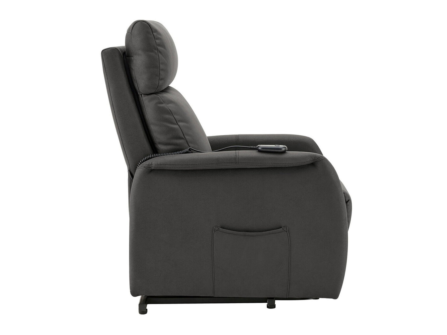 Fotelis reglaineris HerMan Recl/Elect Anthr Fab 69450522 (Antracitas)