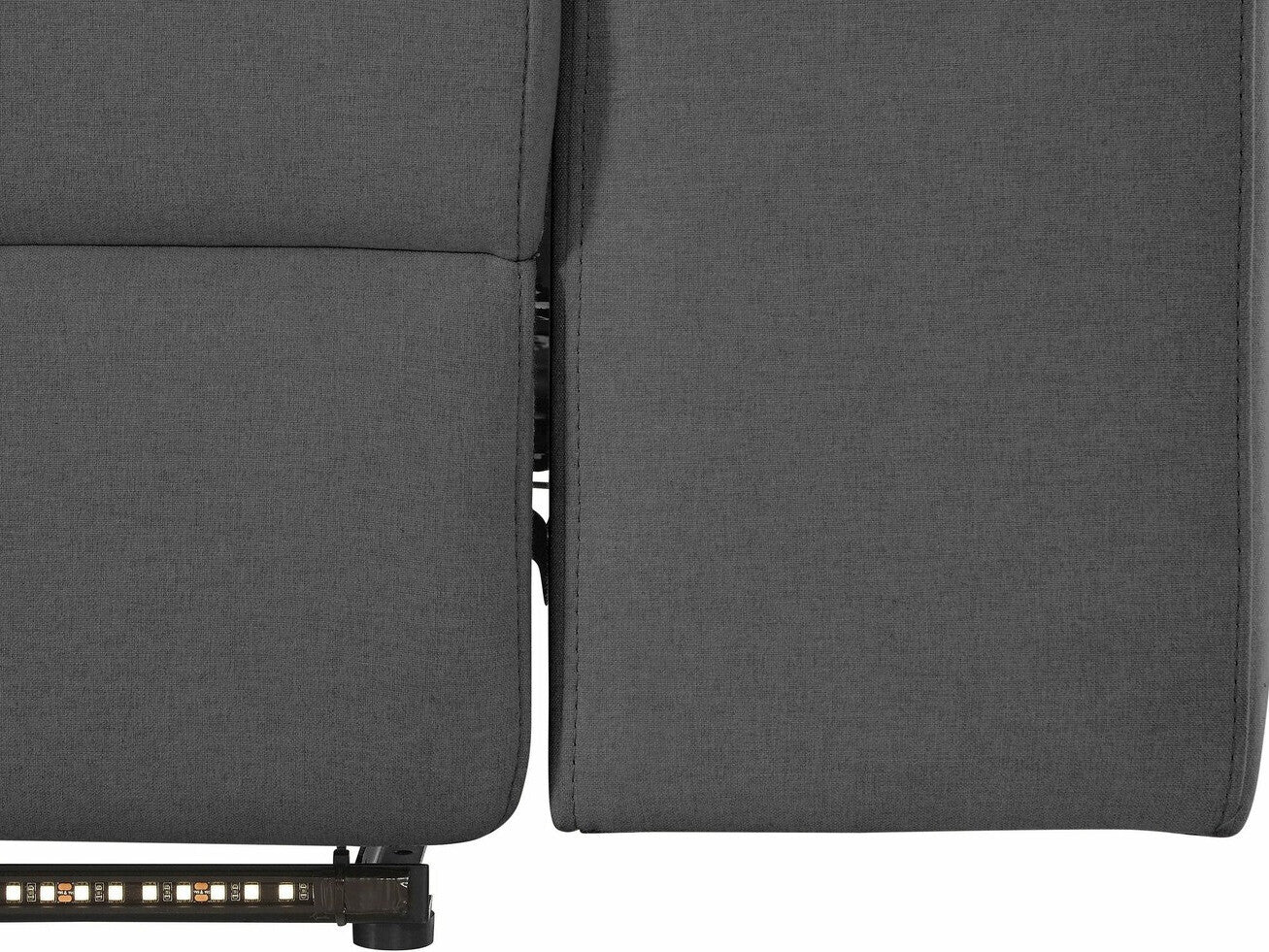 Minkštas kampas reglaineris Rayland Ch.sofa 3PL L elec -Sun Anthr 93670658 (Antracitas)
