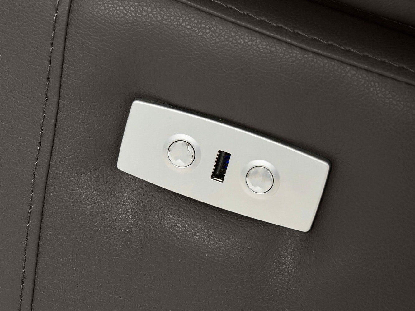 Minkštas kampas reglaineris Rayland Ch.sofa 3PL L elec - Ruda PU 93670421 (Ruda)