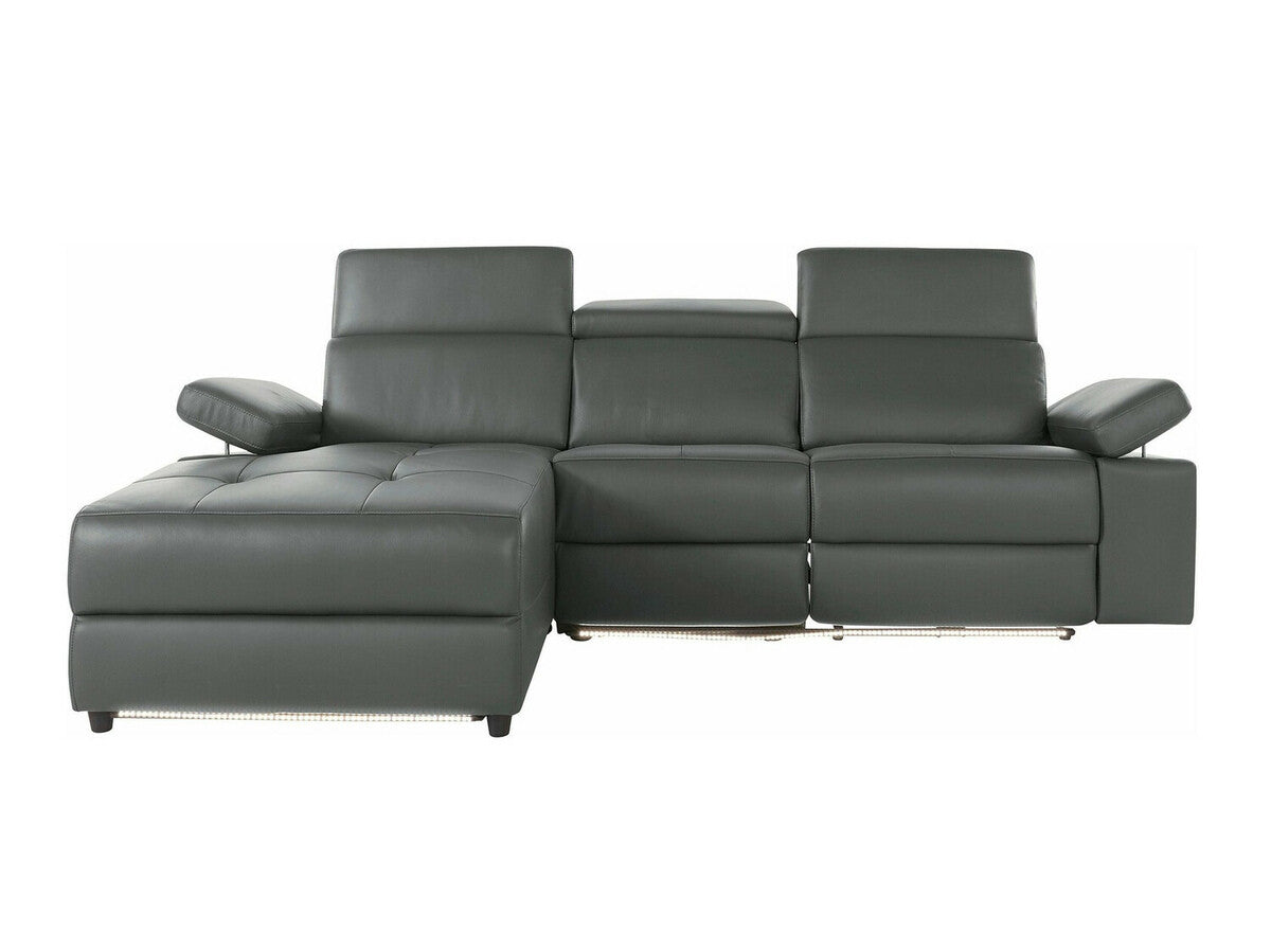Minkštas kampas reglaineris Rayland Ch.sofa 3PL L man - Pilka PU 93671440 (Pilka)