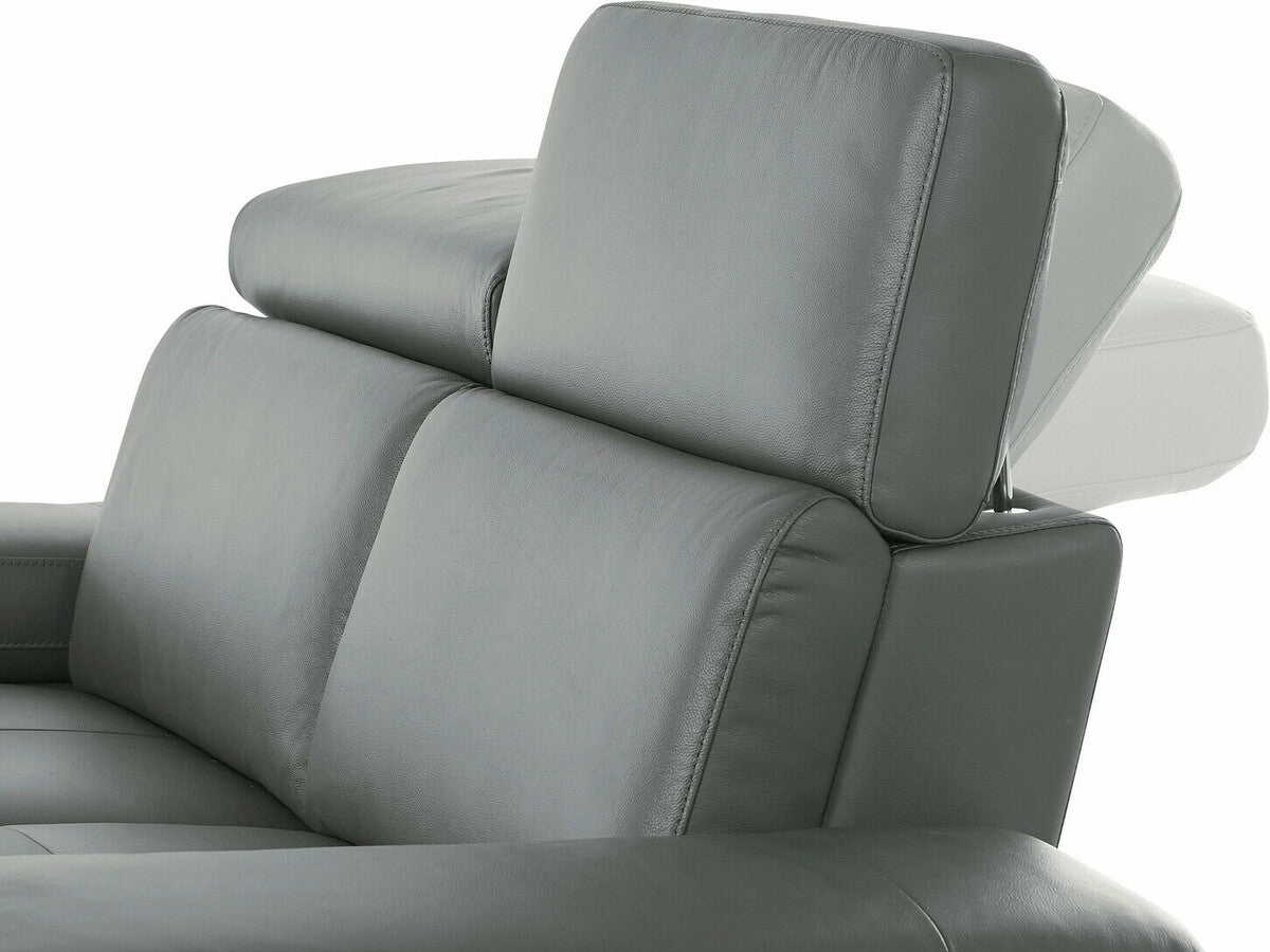 Minkštas kampas reglaineris Rayland Ch.sofa 3PL L man - Pilka PU 93671440 (Pilka)