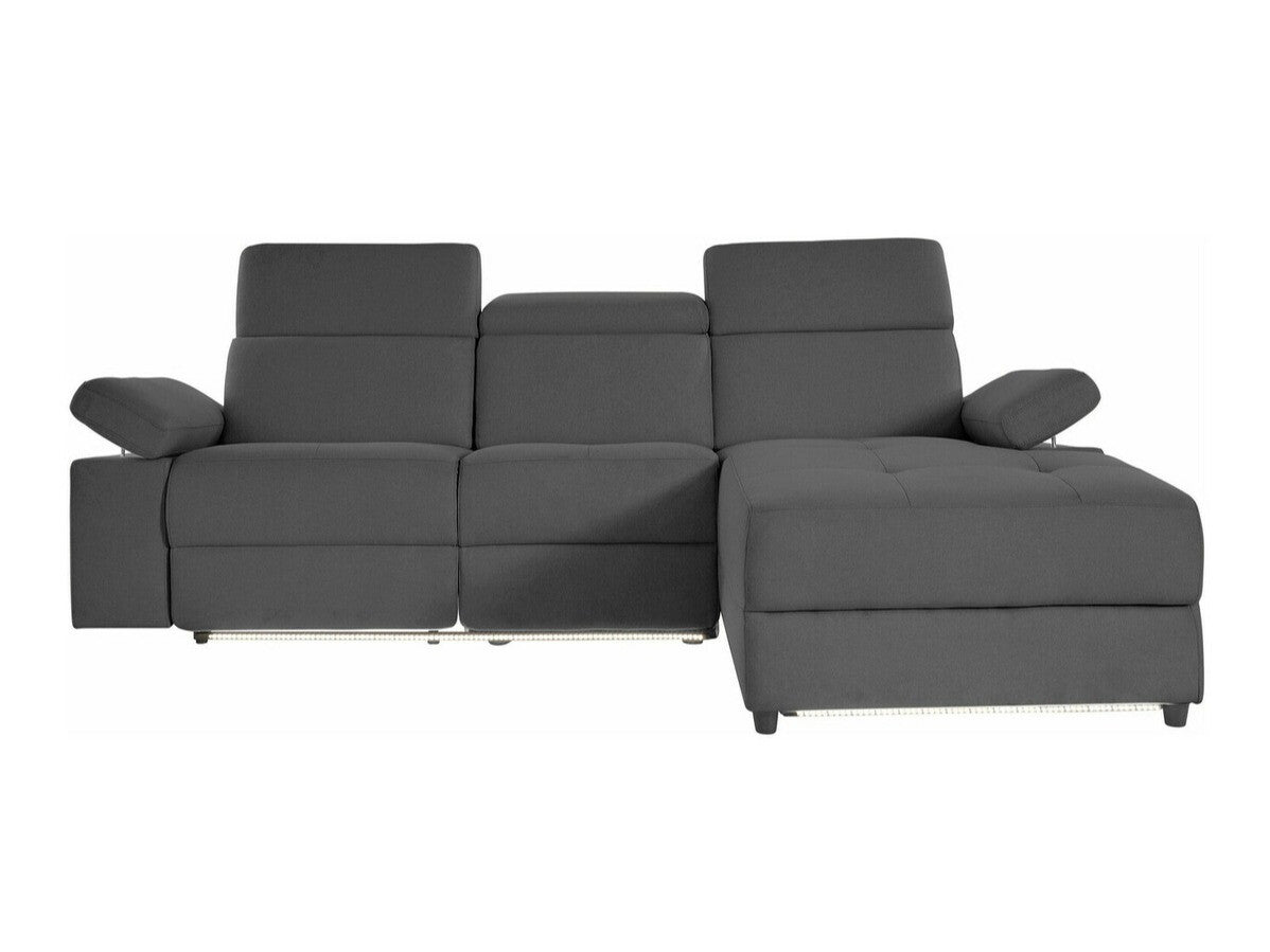 Minkštas kampas reglaineris Rayland Ch.sofa 3PL R elec Sun Anthr 93672658 (Antracitas)