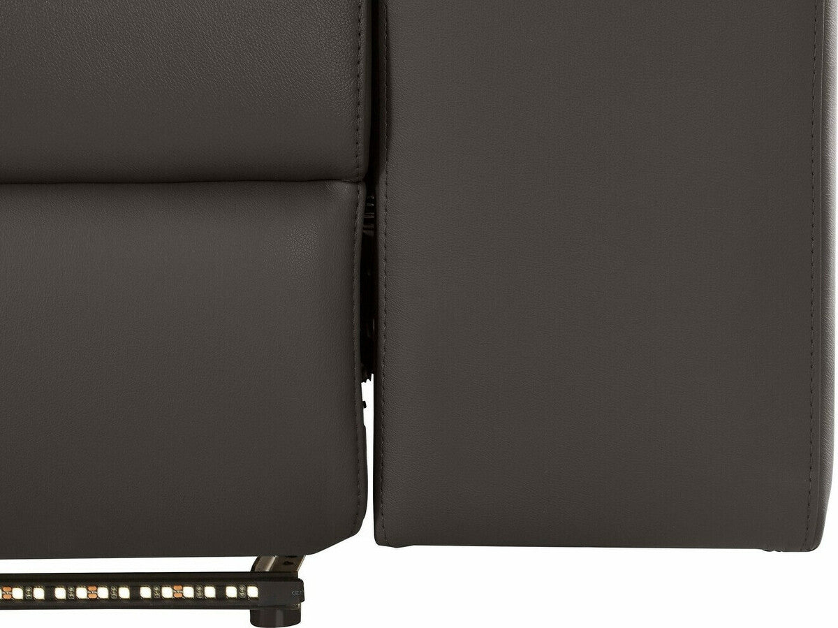 Minkštas kampas reglaineris Rayland Ch.sofa 3PL R elec - Ruda PU 93672421 (Ruda)