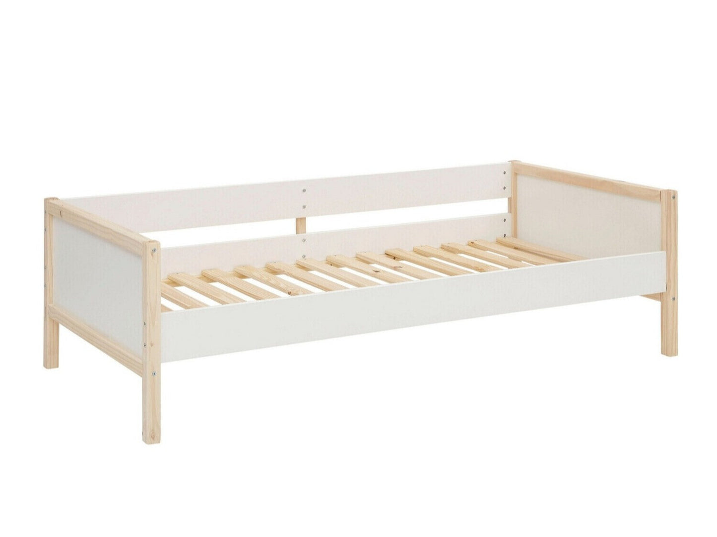 Lova Square Line Daylova Whi/Nat 6082866 (Balta + Šviesus medis)