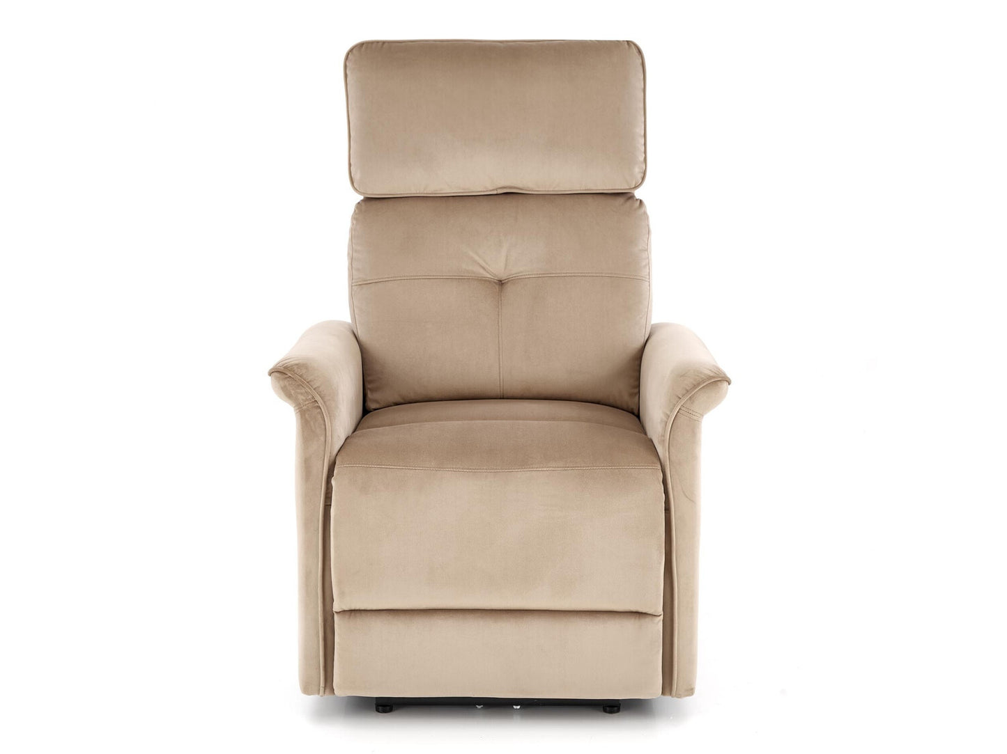 Fotelis reglaineris SEMIR leisure kėdė, smėlio V-CH-SEMIR-FOT-BEŻOWY Spalva: Beige