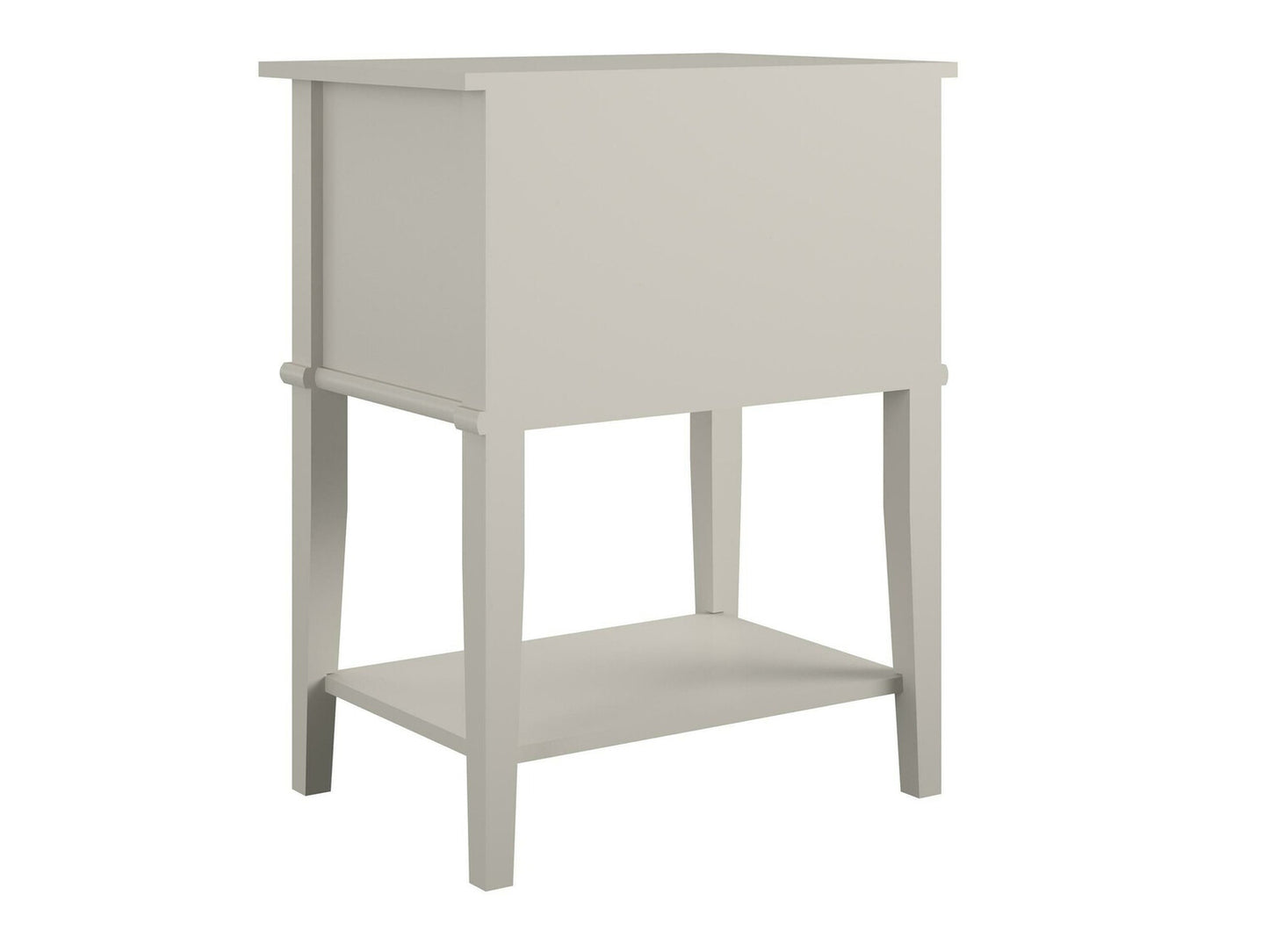 Šoninis staliukas Franklin Accent Stalas With 2 Stalčiai 5062319COM, Spalva: Taupe