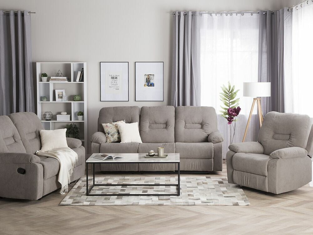 Fotelis reglaineris BERGEN, Spalva: Beige 105092