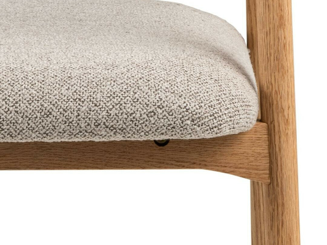 Kėdė Addi dining kėdė with armrest smėlio 0000102364 (Beige)