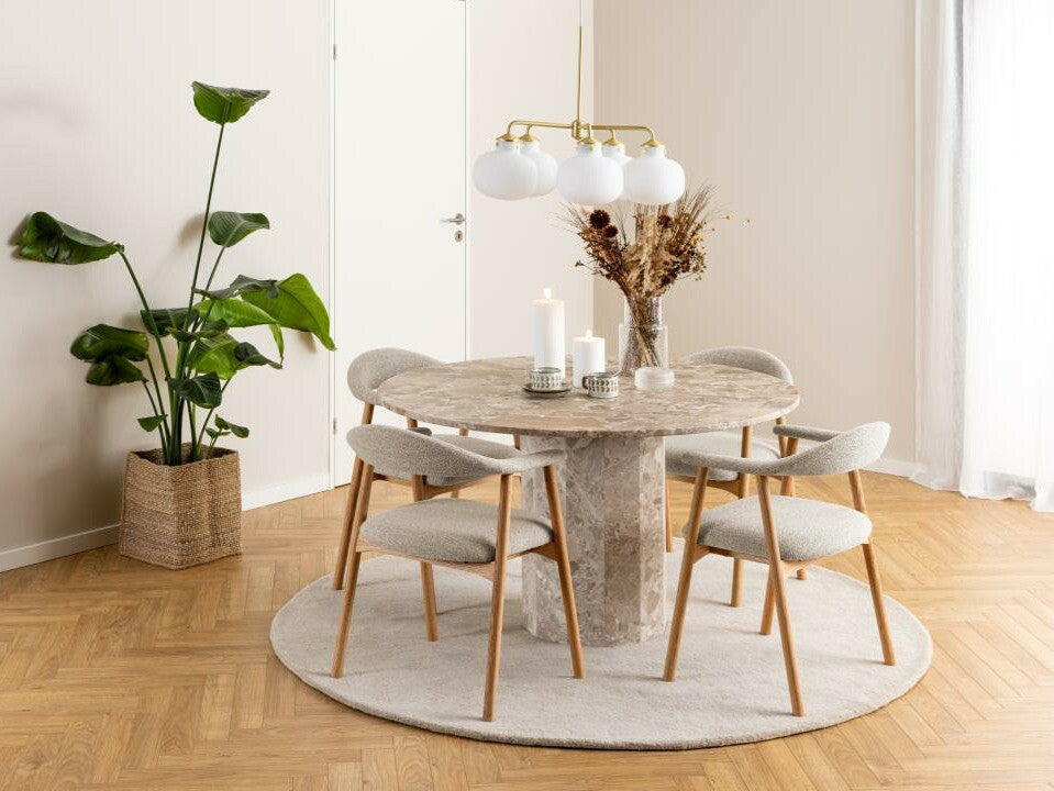 Kėdė Addi dining kėdė with armrest smėlio 0000102364 (Beige)
