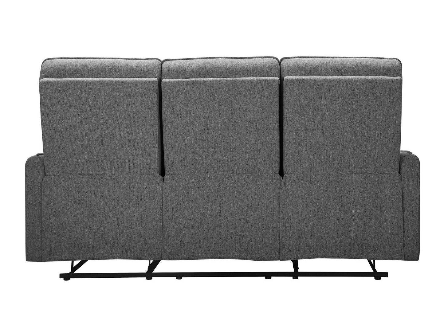 Sofa reglaineris Lugo Sofa with 3 Seats with Rankinis Function in Antracitas Gobelenas 12661088 (Antracitas)