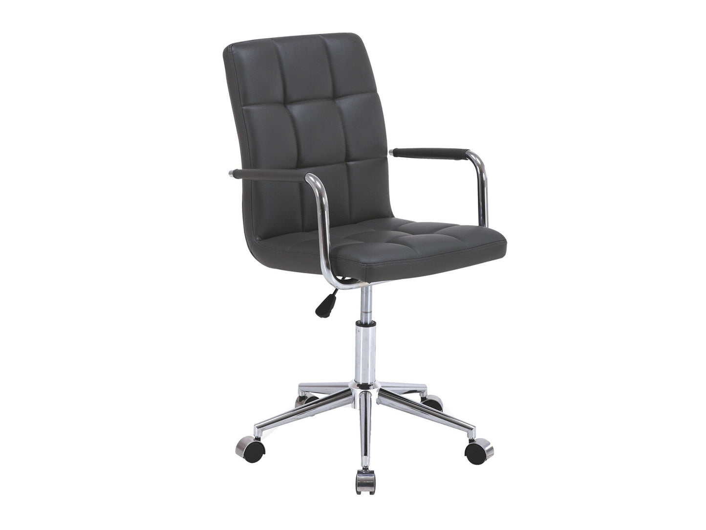 Biuro kėdė Q-022 OBRQ022SZ, Spalva: Tamsi pilka