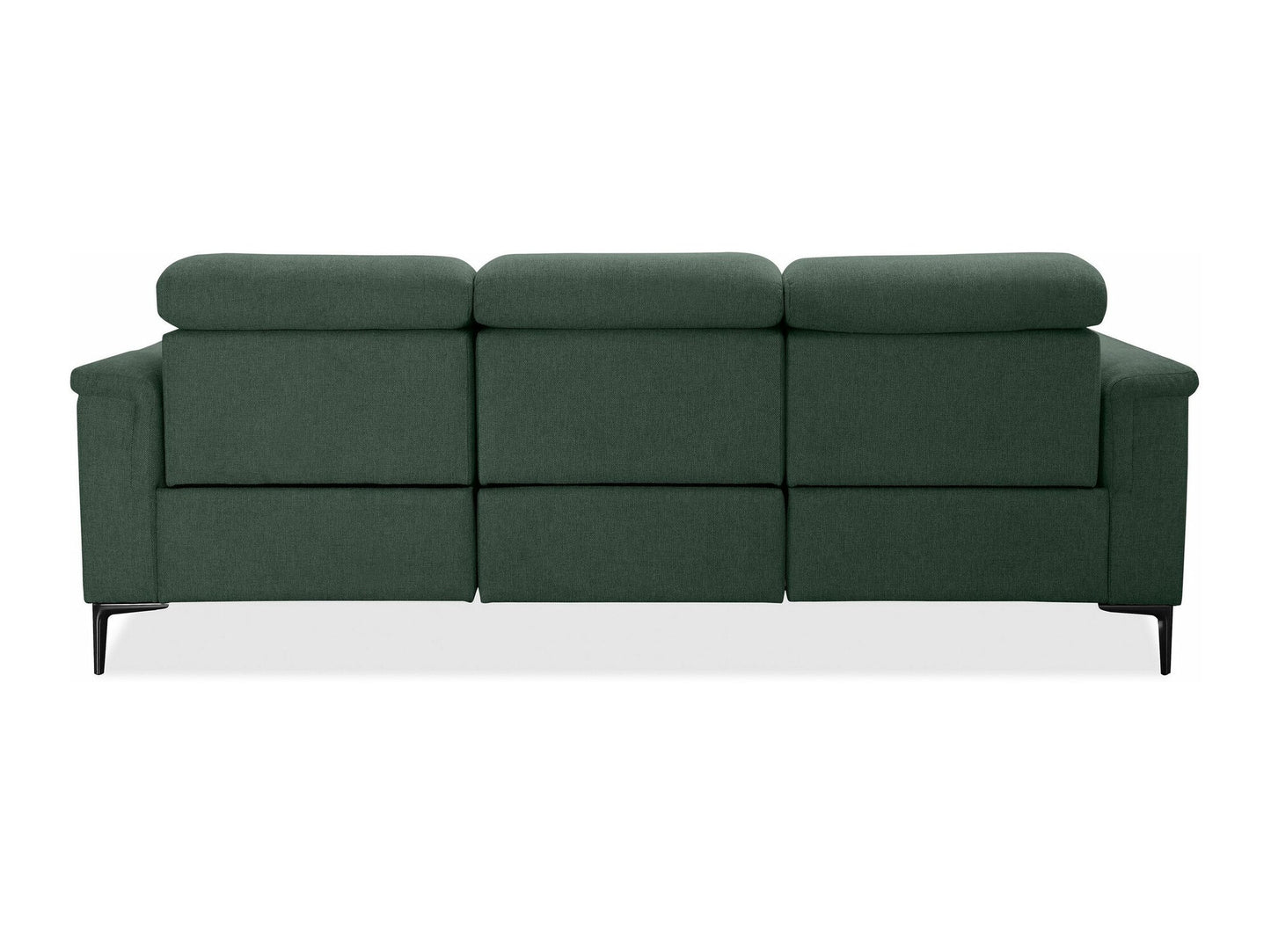 Sofa reglaineris Lund Sofa 3 Seater with 2 Rankinis Reglaineris in Tamsi Žalia Gobelenas 12081496 (Tamsi žalia)