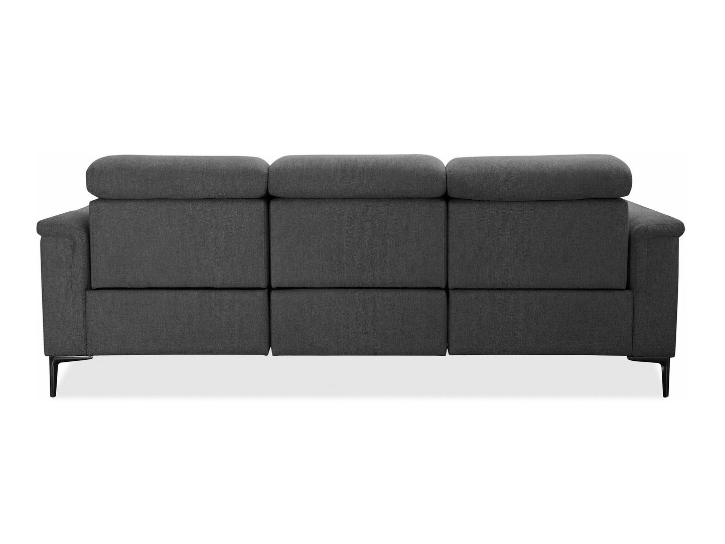 Sofa reglaineris Lund Sofa 3 Seater with 2 Rankinis Reglaineris in Antracitas Gobelenas 1208549 (Antracitas)