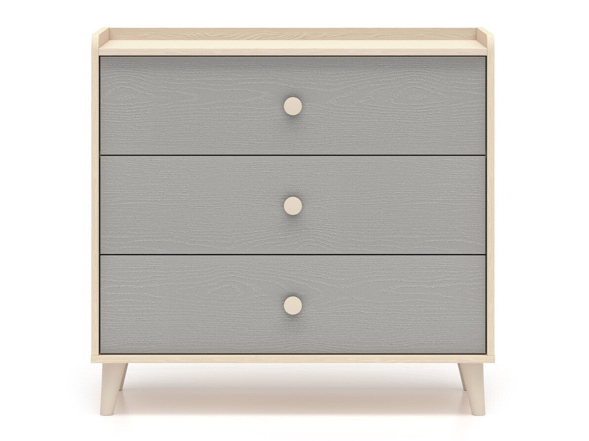 Komoda Mevel 06 Desert sand/palladium grey - 3S chest of drawers