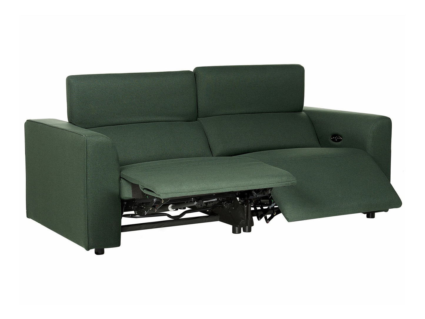 Sofa reglaineris Gobelenas Elektrinis Reglaineris Sofa with USB Port ULVEN Žalia 456713 (Žalia)