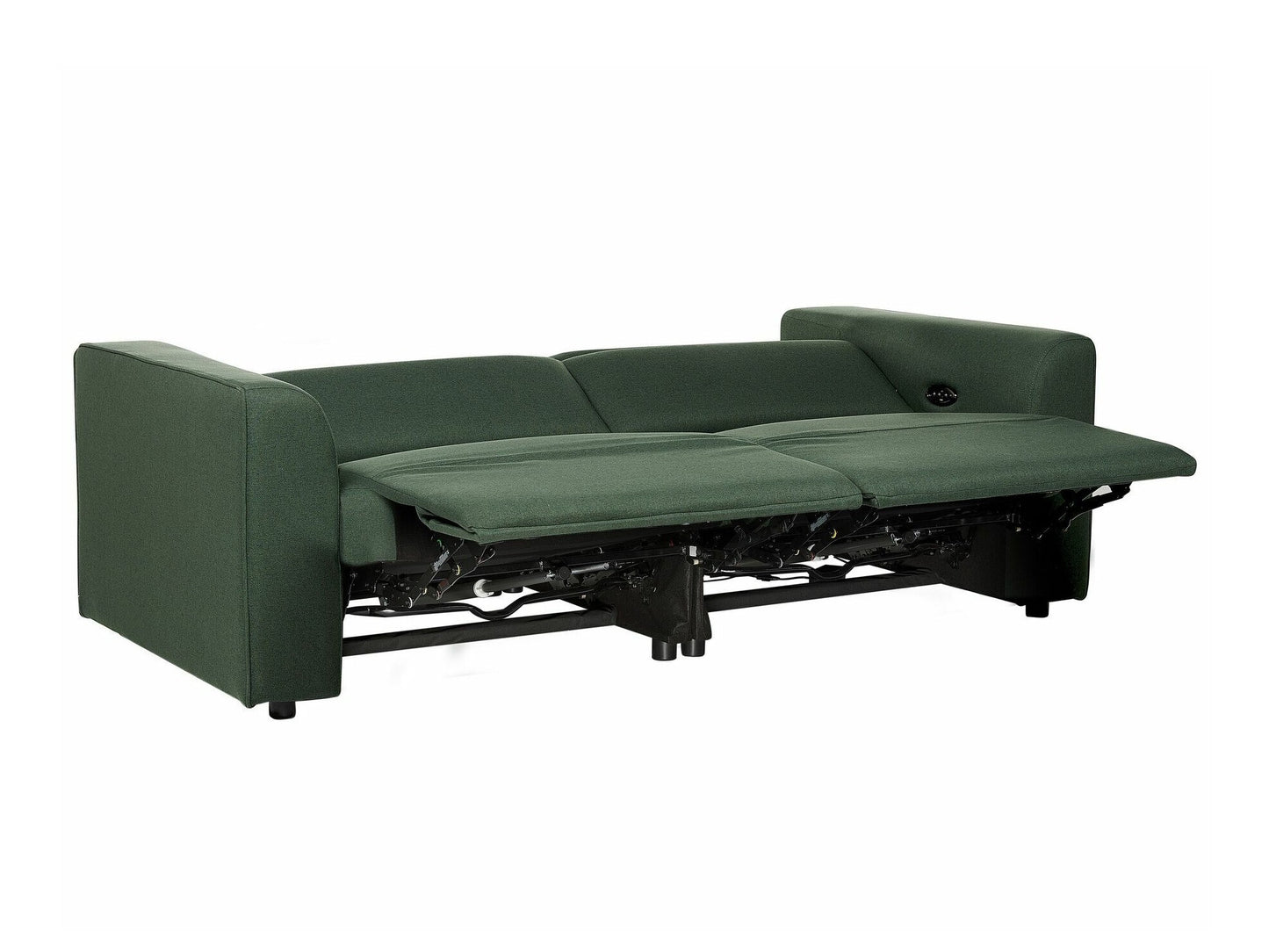 Sofa reglaineris Gobelenas Elektrinis Reglaineris Sofa with USB Port ULVEN Žalia 456713 (Žalia)