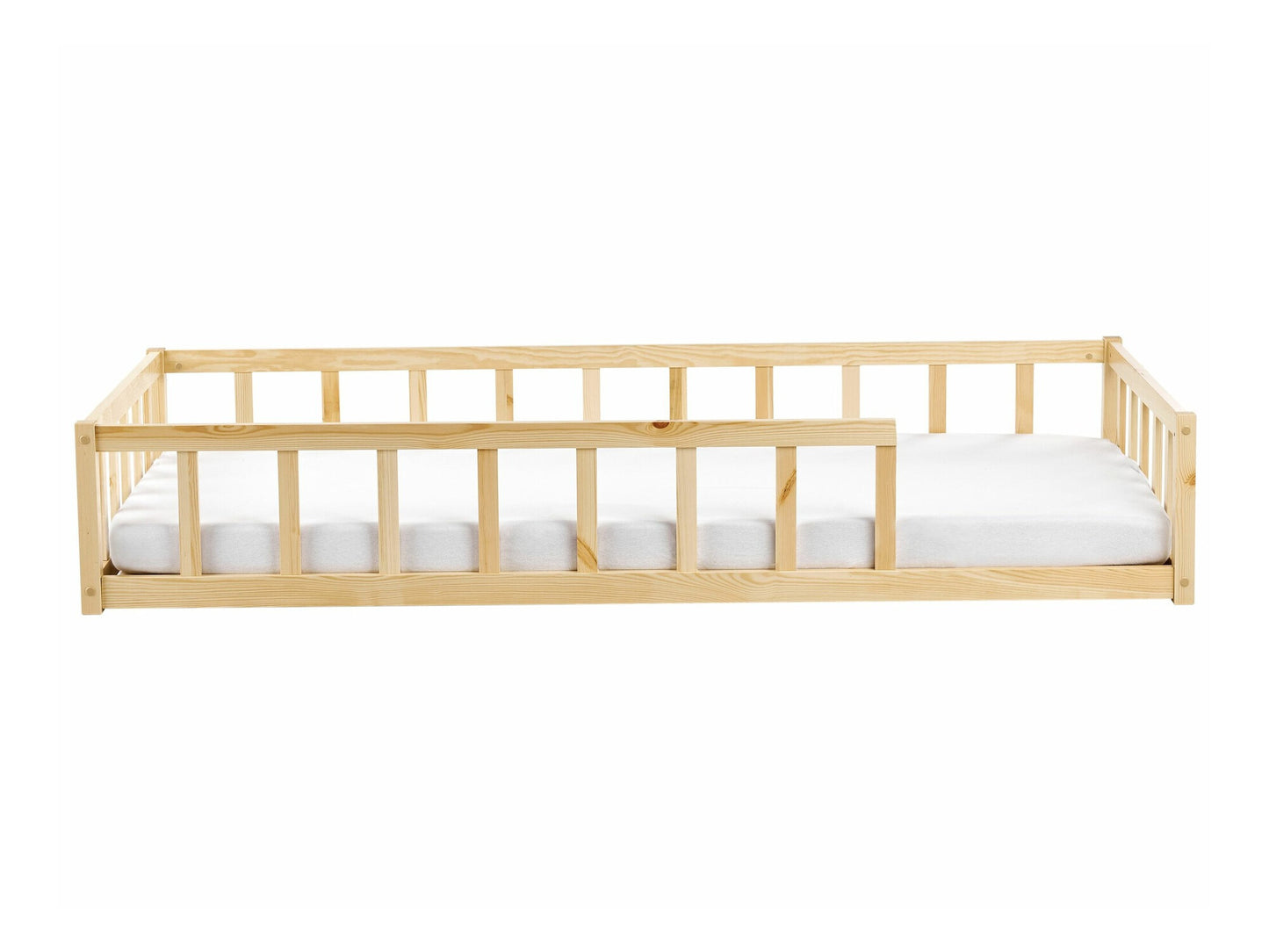 Lova Medinės Kids Lova EU Viengulės Size MEYMAC 603965 (Šviesus medis)