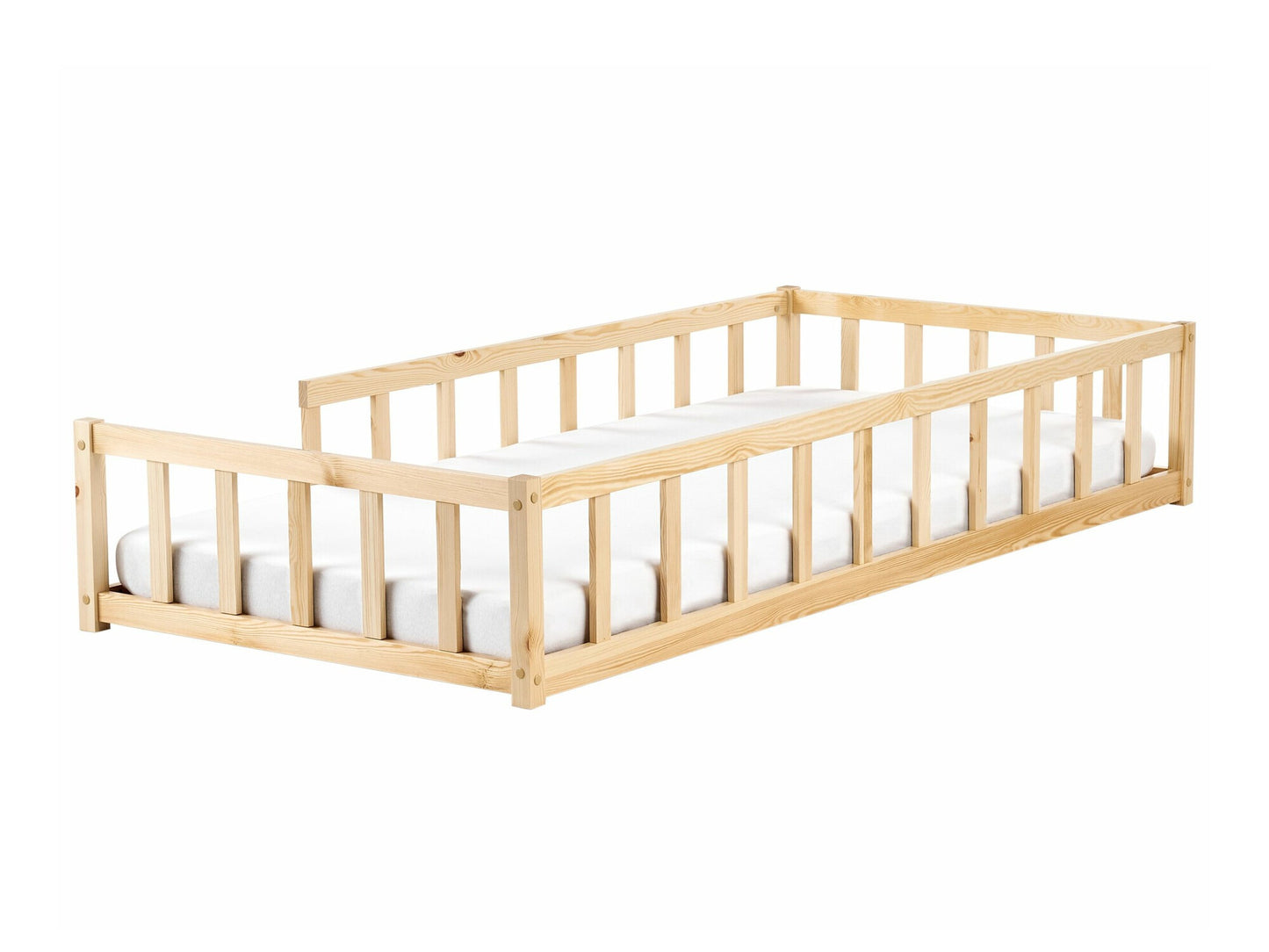 Lova Medinės Kids Lova EU Viengulės Size MEYMAC 603965 (Šviesus medis)