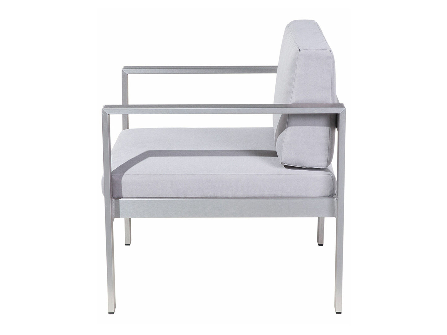 Lauko fotelis Garden Fotelis SALERNO Metalas Šviesi Pilka 306053 (Šviesi pilka)