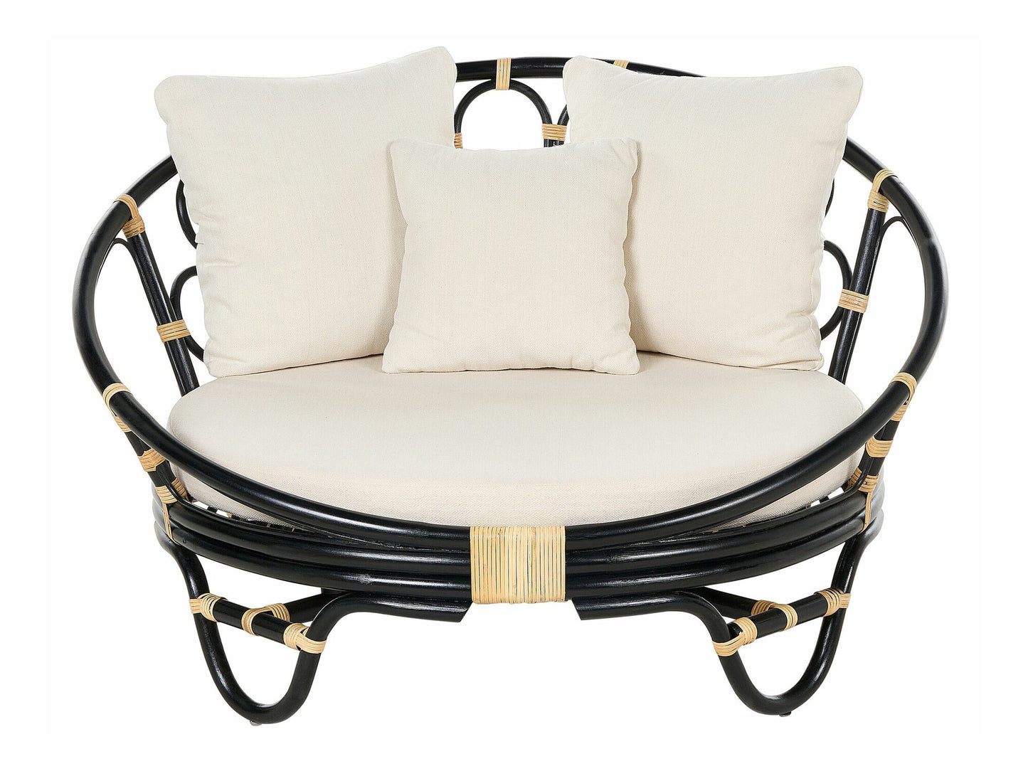 Lauko fotelis Garden Daylova ROSSANO Rattan Juoda 406592 (Juoda)