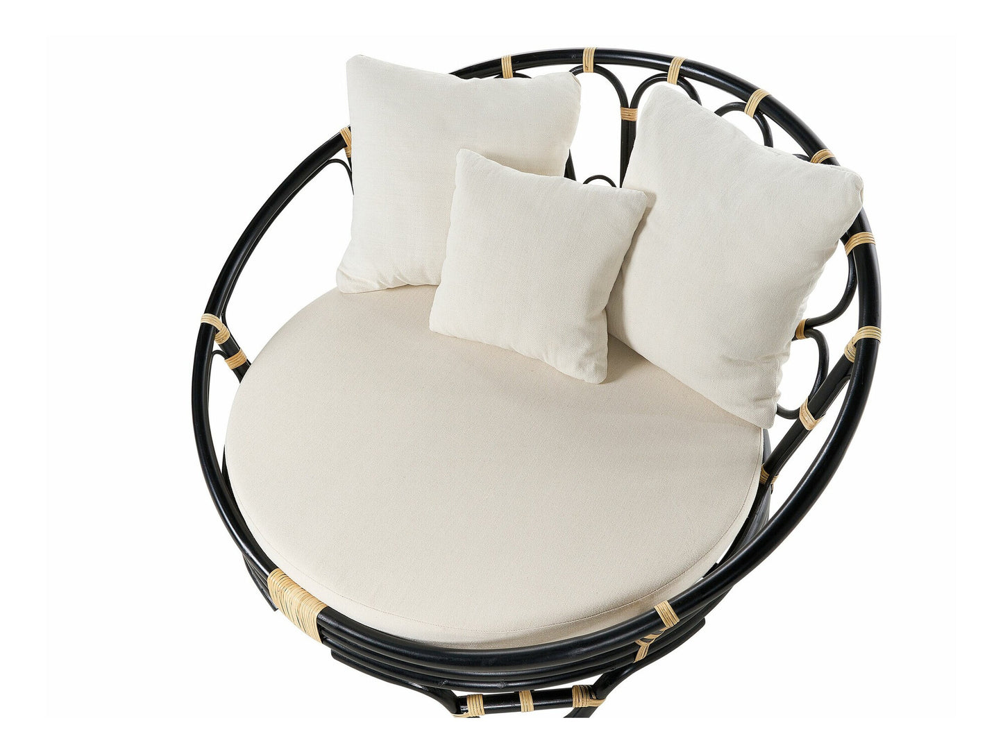 Lauko fotelis Garden Daylova ROSSANO Rattan Juoda 406592 (Juoda)