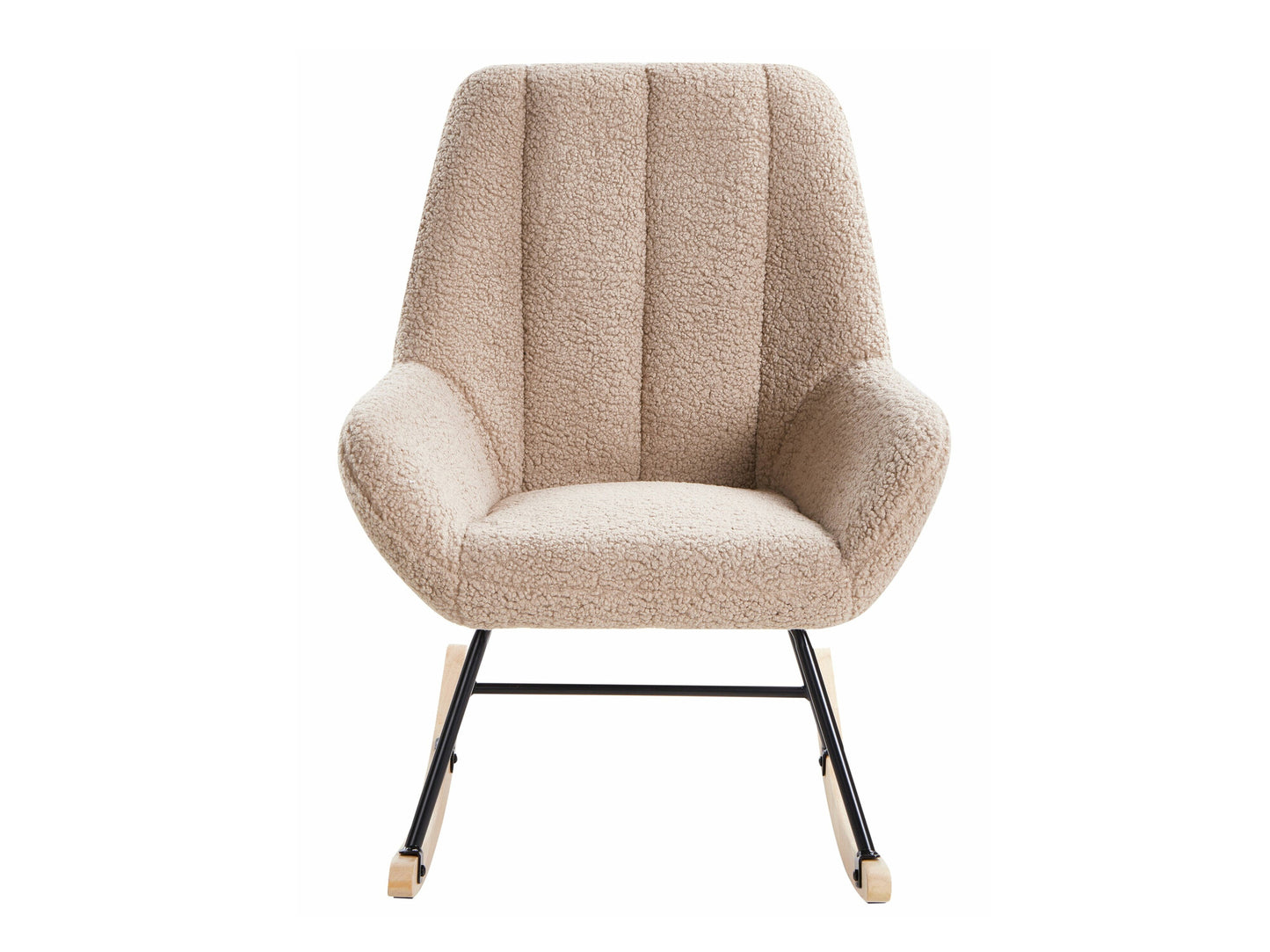 Supama kėdė Rocking Kėdė KINNO Boucle Beige 607855 (Beige)