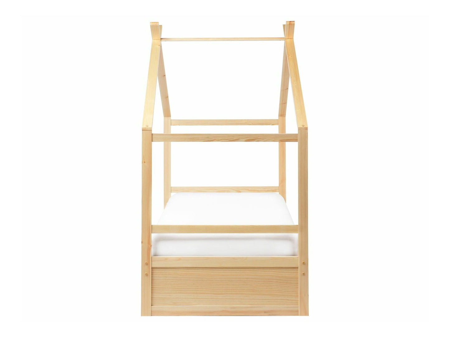 Lova Kids Lova Pušis Medis ORGEVAL 90 x 200 cm (EU Viengulės) with Storage Šviesi Ruda 594947 (Šviesus medis)