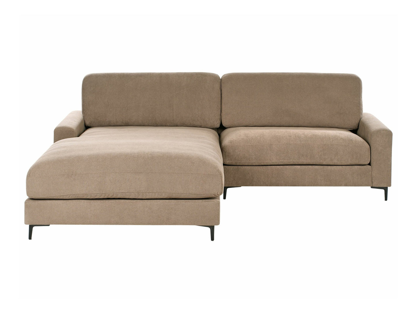 Minkštas kampas MALOY 604024, Spalva: Ruda, Variantas: Kairinis