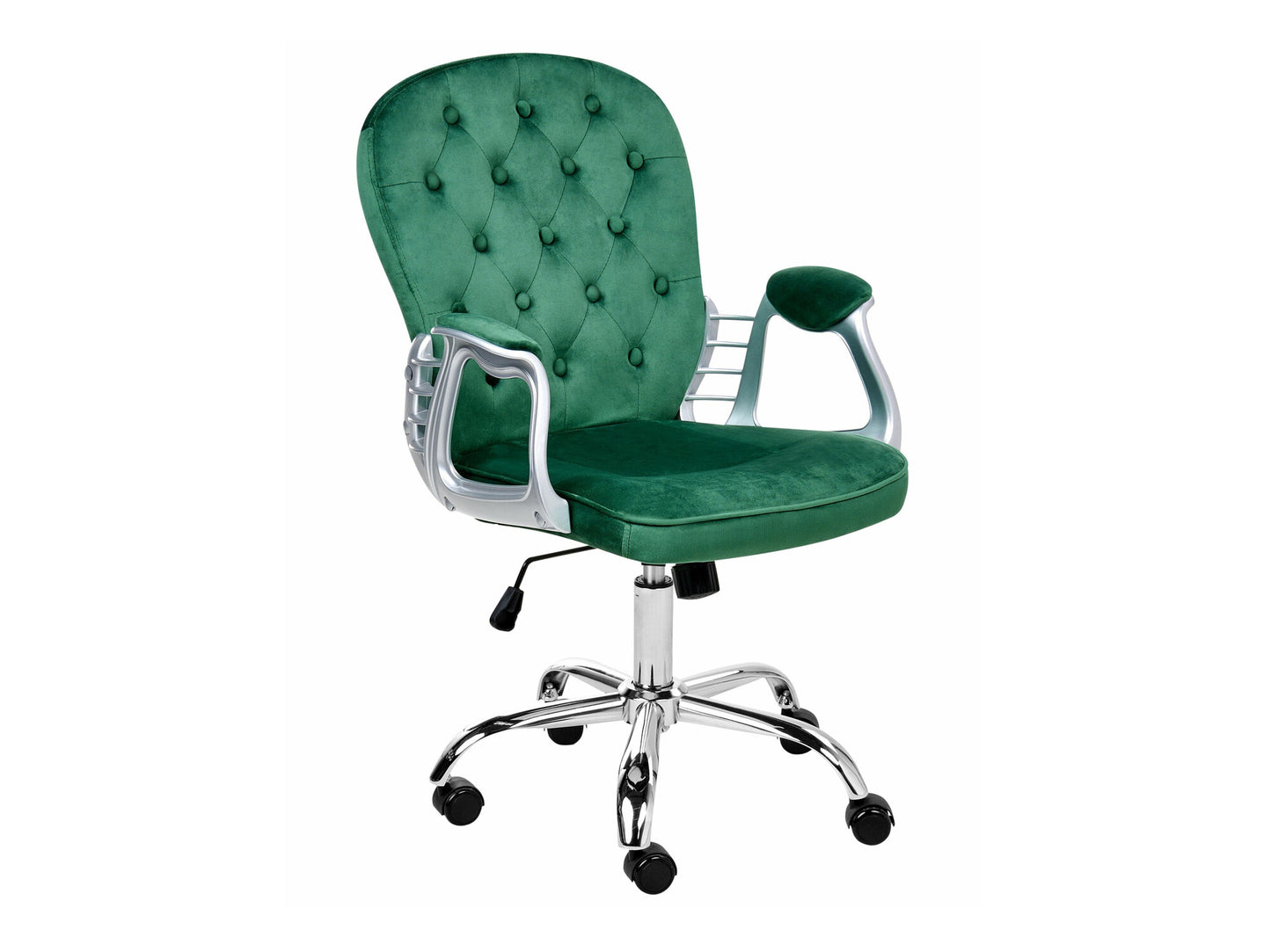 Biuro kėdė Swivel Velvetas Office Kėdė PRINCESS 2 Žalia 609055 (Žalia)