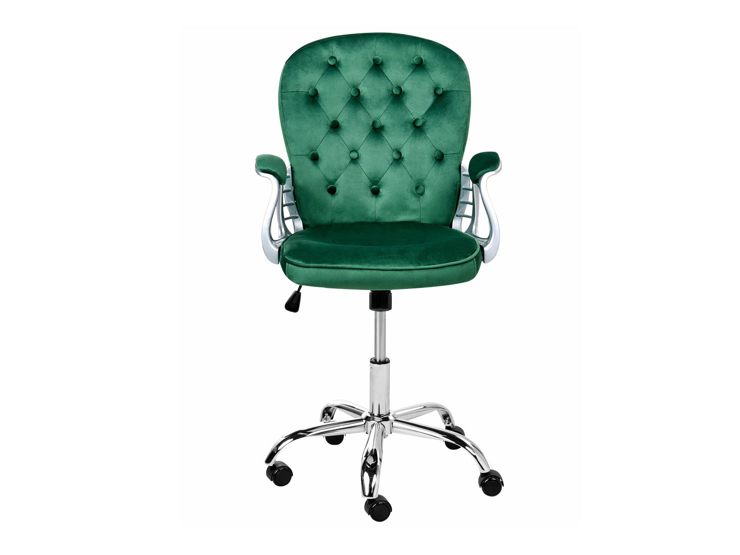 Biuro kėdė Swivel Velvetas Office Kėdė PRINCESS 2 Žalia 609055 (Žalia)
