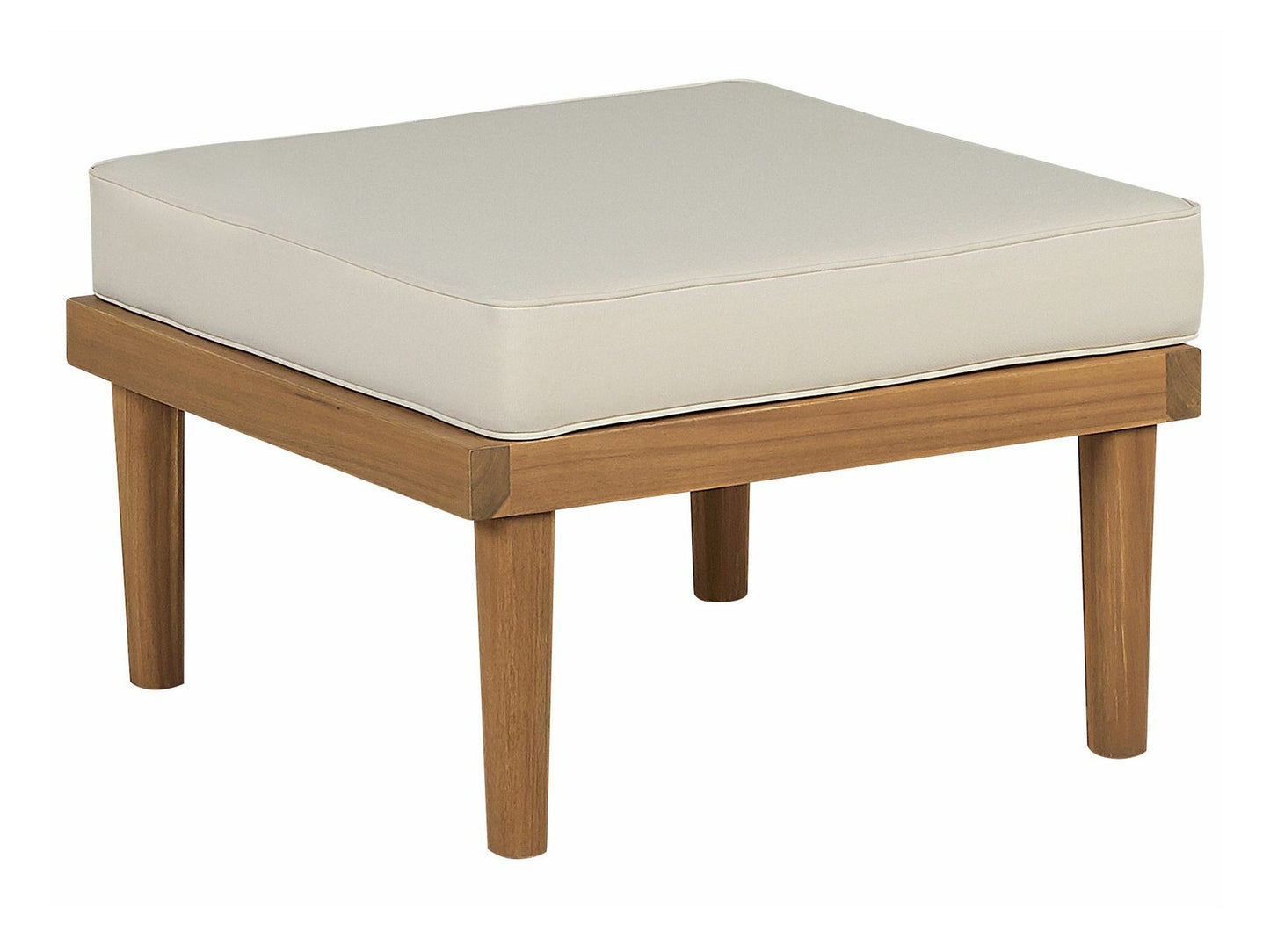 Lauko baldų komplektas Garden Lounge Komplektas with Stalas and Ottoman 4 Seater BARATTI Akacija Medis Ruda 330816