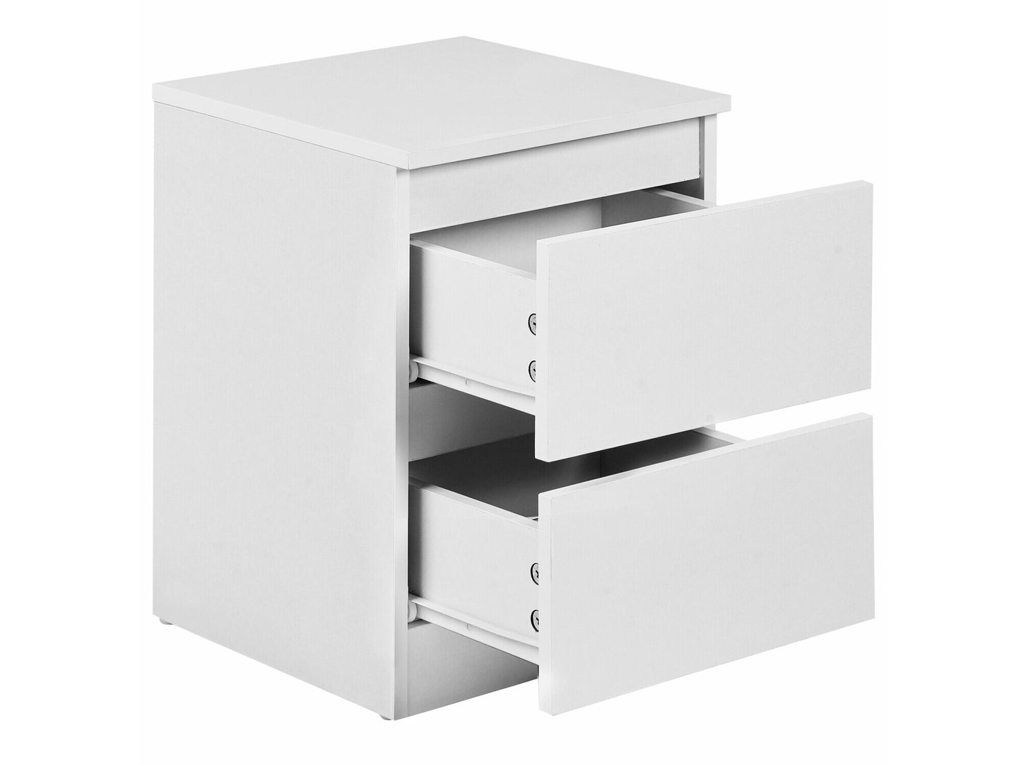 Naktinis staliukas 2 Stalčius Lovoside Stalas WINNIPEG Balta 610755