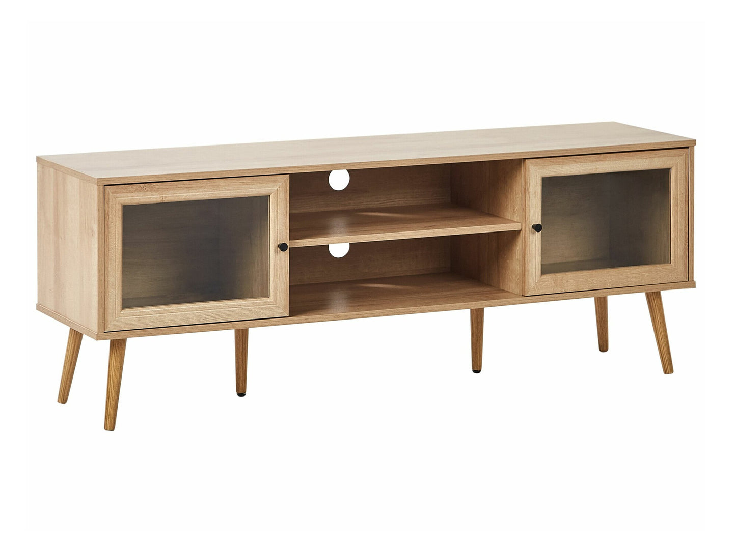 TV staliukas TV Stand ALBANY Šviesi Ruda 594180