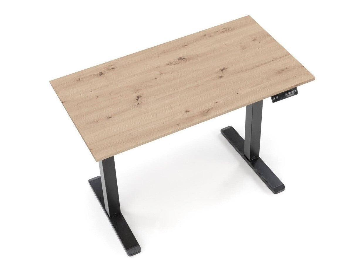 Reguliuojamo aukščio darbo stalas B53 darbo stalas with reguliuojamas aukštis, artisan ąžuolas / juoda V-CH-B/53-DĄB ARTISAN/CZARNY (Artisan ąžuolas + Juoda)
