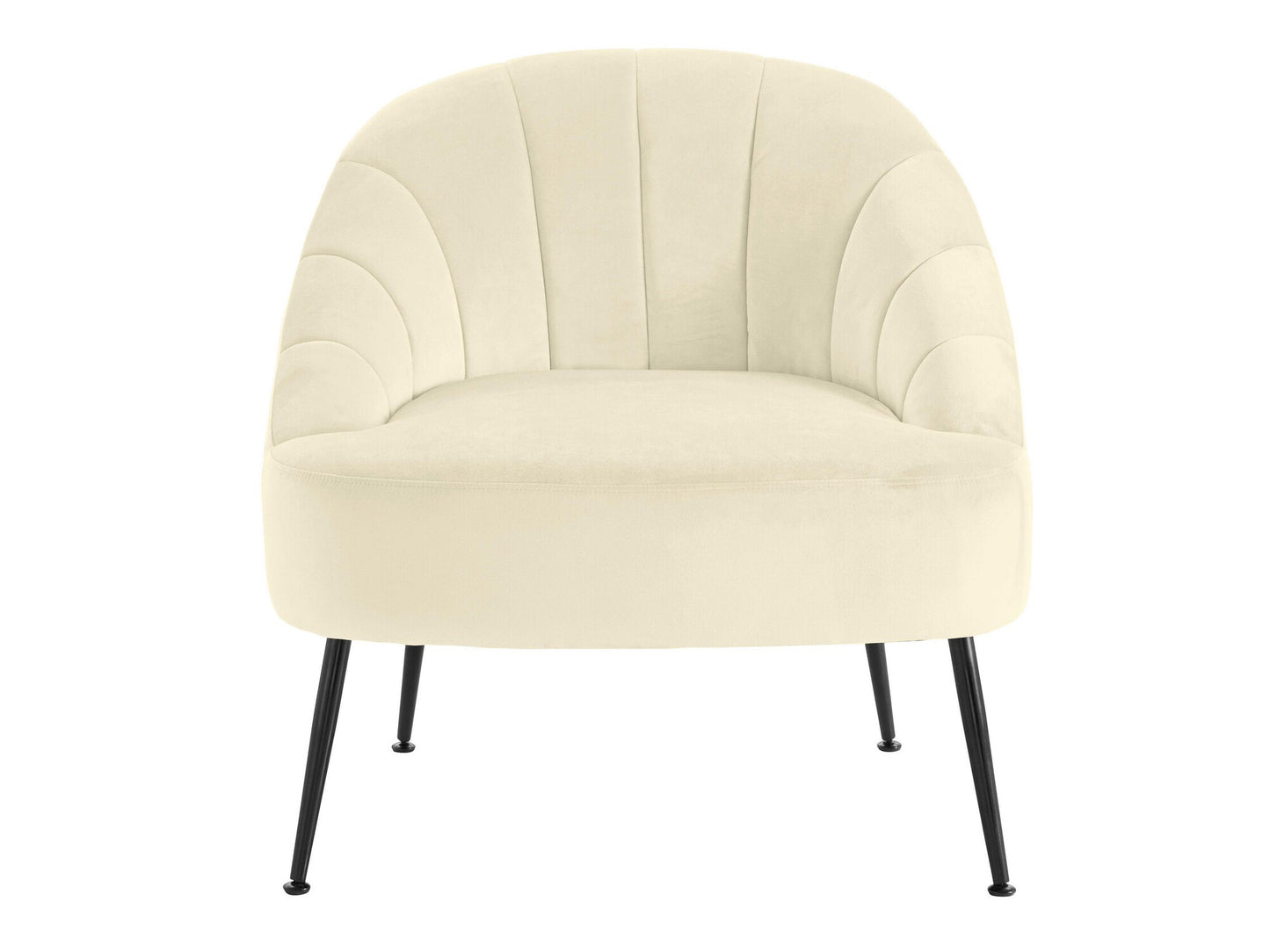 Fotelis Quincy Kėdė Kreminė Balta Vel 11067496