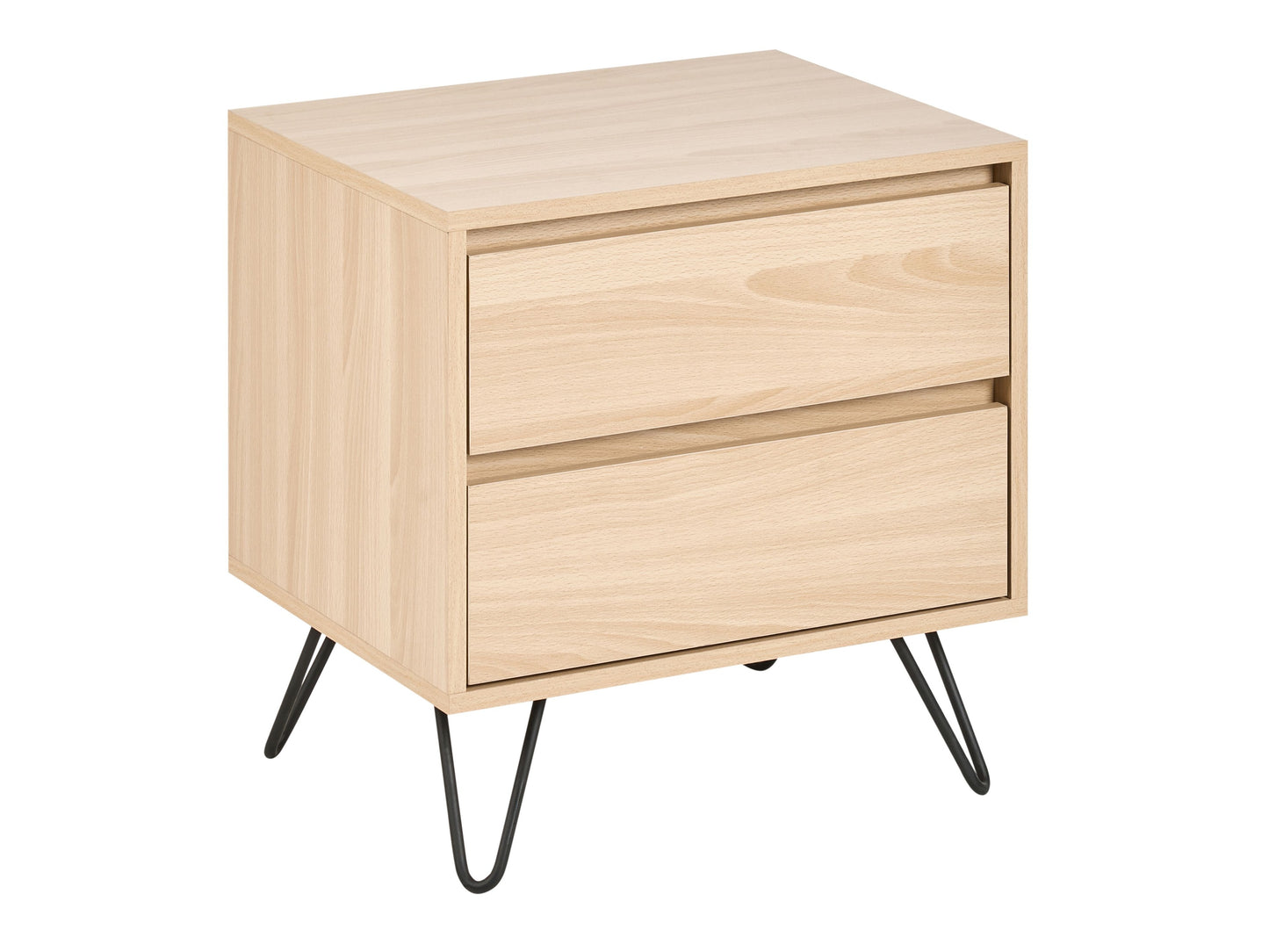 Naktinis staliukas 2 Stalčius Lovoside Stalas CARDIGAN Šviesi Ruda 612503