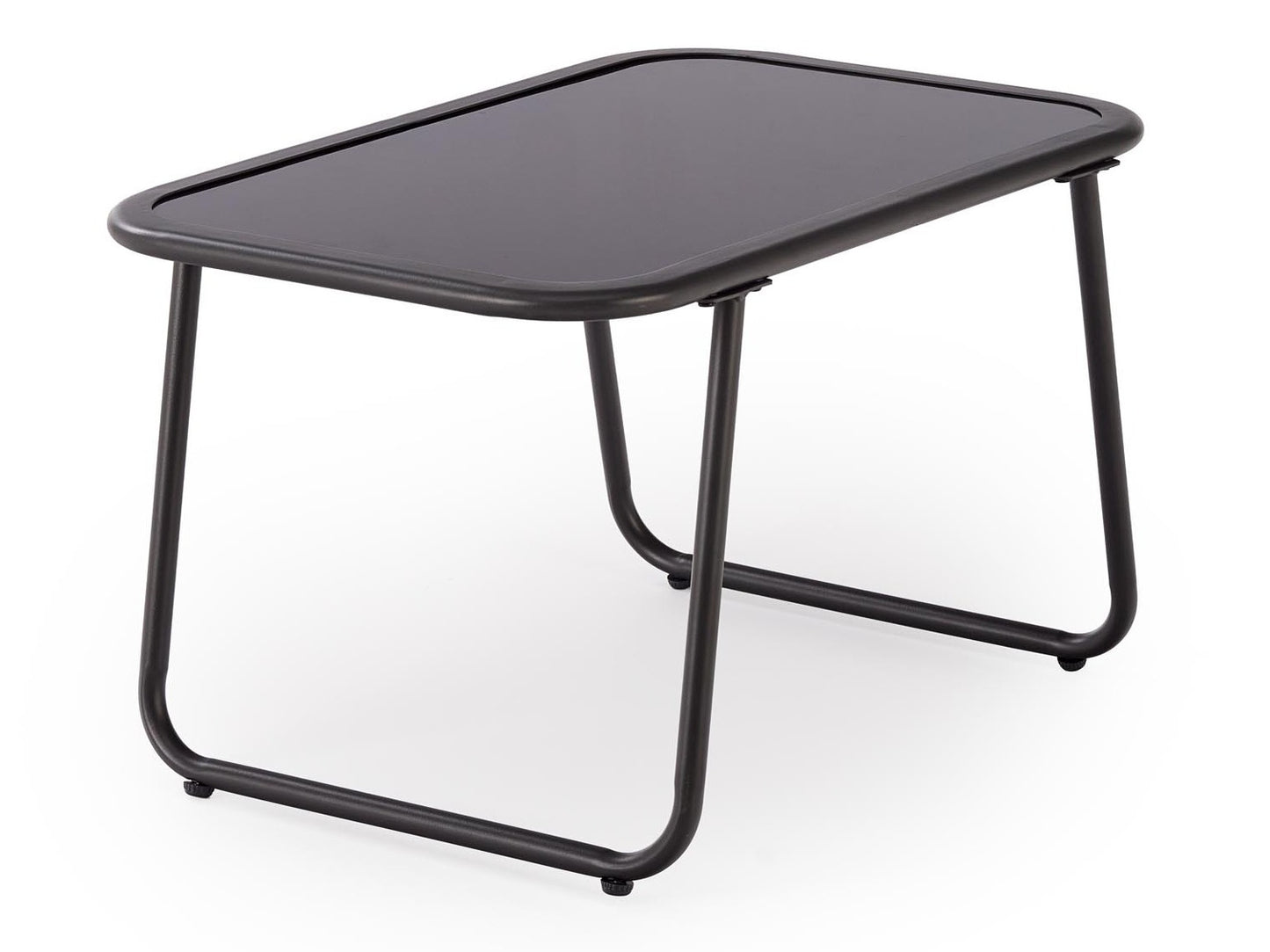 Lauko baldų komplektas HUDSON garden komplektas ( sofa, kėdė 2x, c. stalas ), pilka / ruda V-CH-HUDSON-ZESTAW
