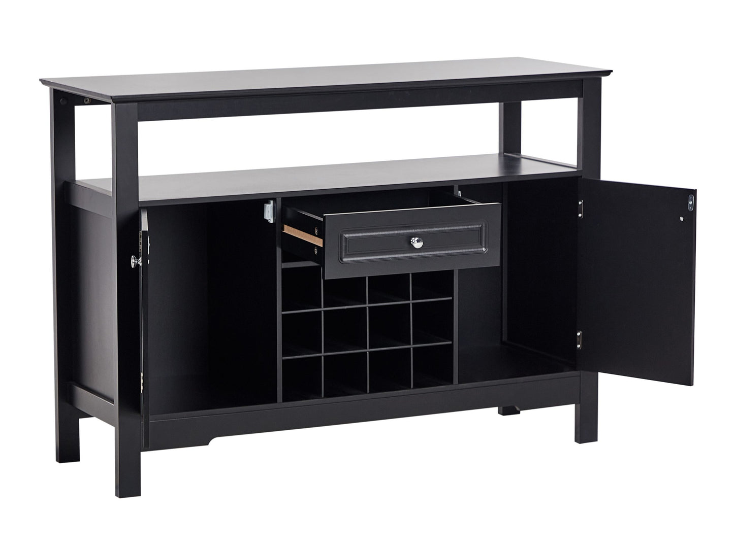 Komoda Wine Spintelė TIMBOON Juoda 600651