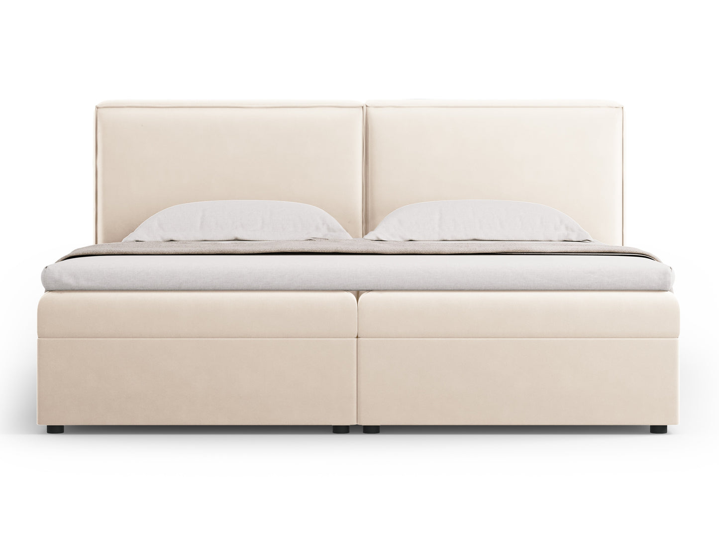 Continental lova Jodie, Spalva: Bluvel 22, Miegamoji dalis: 160 x 200 cm