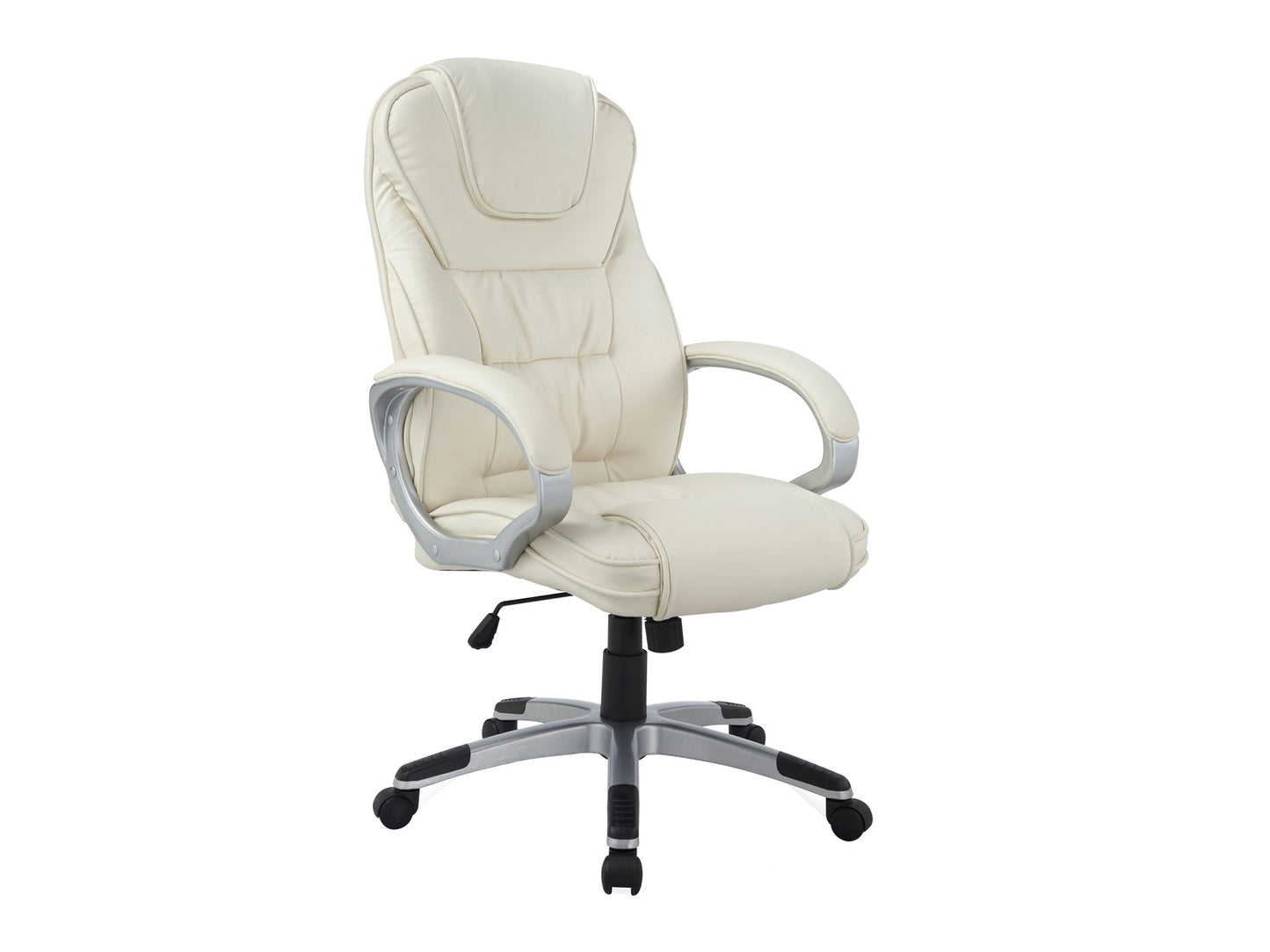 Biuro kėdė Q-031 OBRQ031B, Spalva: Kreminė