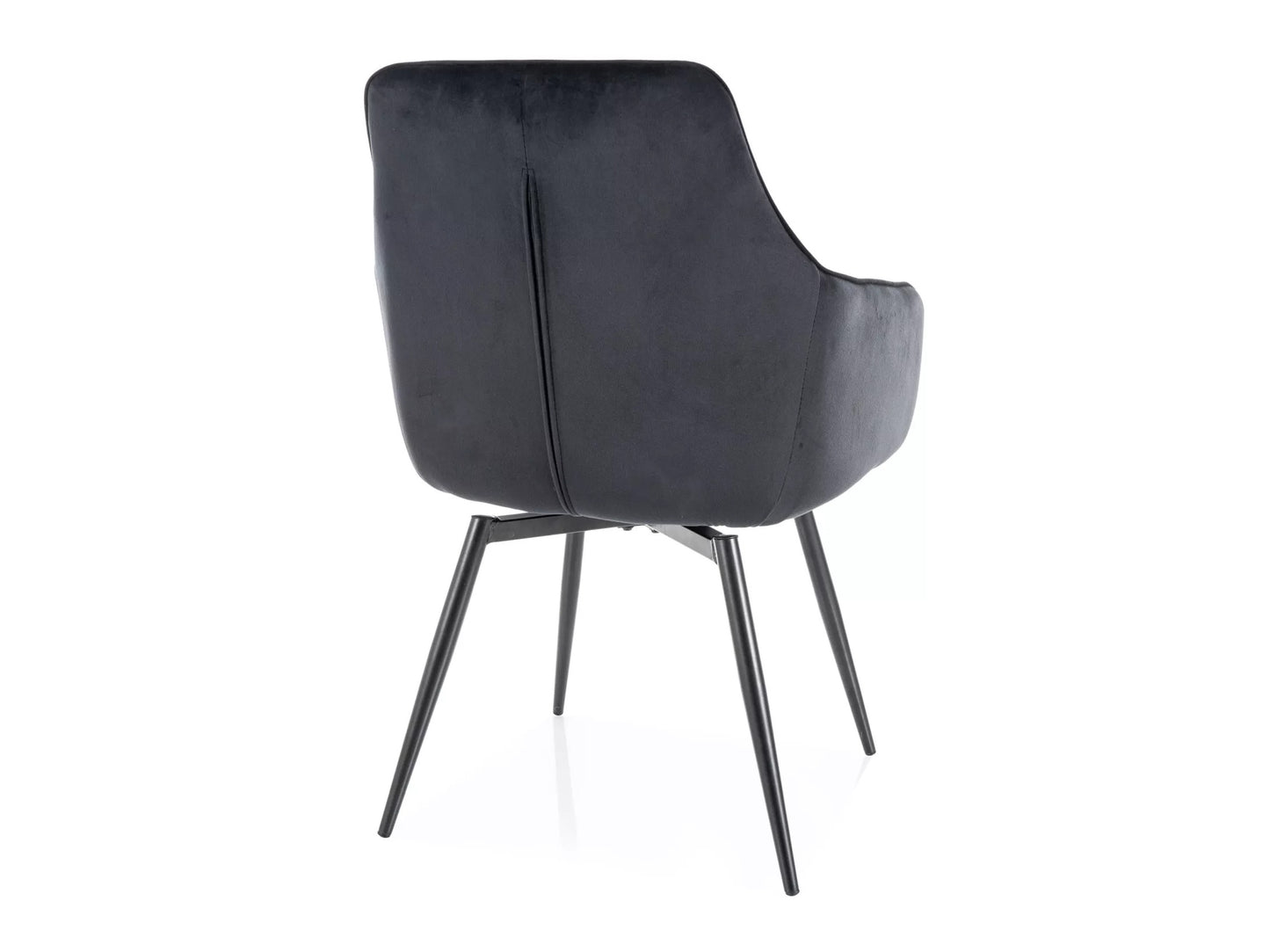 Kėdė Servio Velvetas SERVIOVCC, Spalva: Juoda