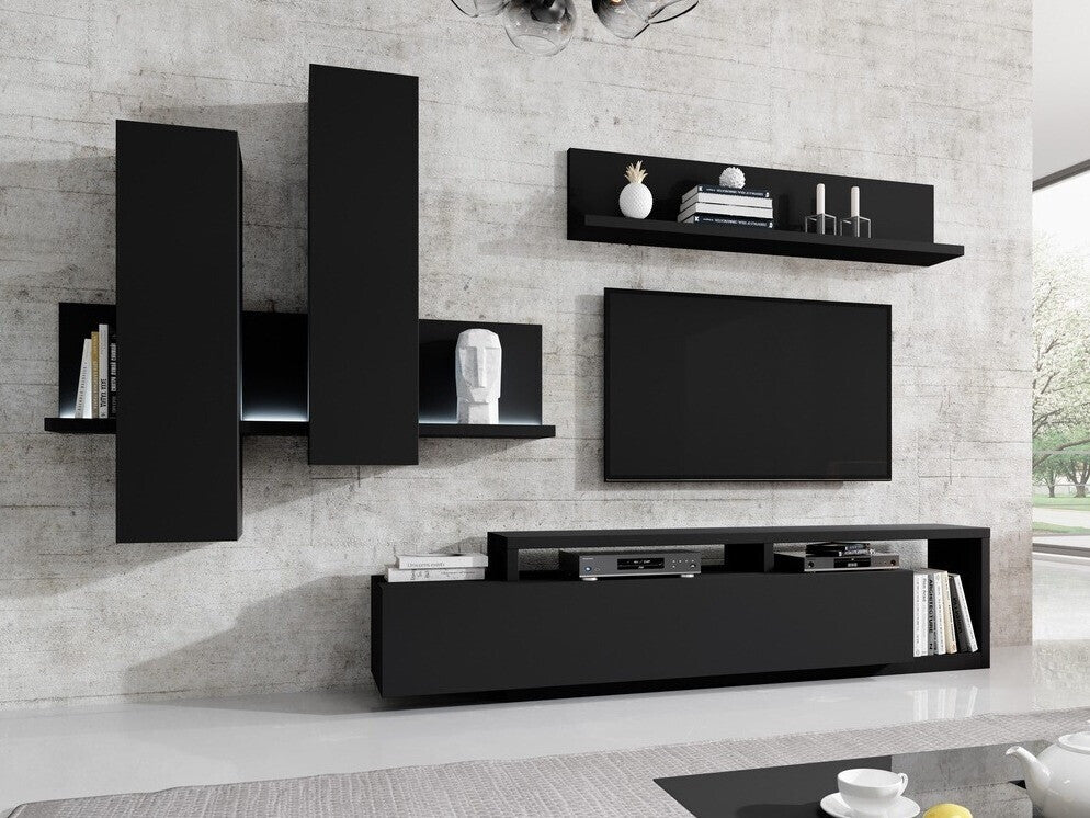 TV staliukas Bota 40 24W0FG40, Spalva: Matinė juoda