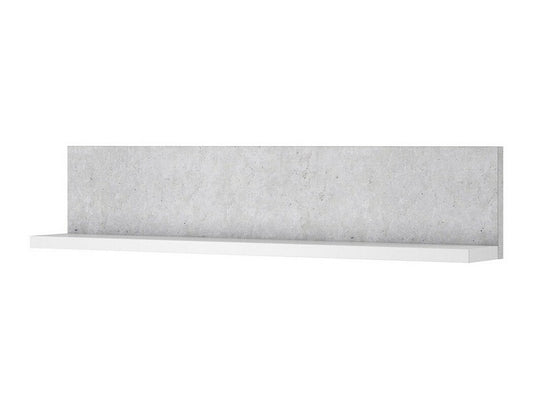 Pakabinama lentyna Bota 01 2484FG01, Spalva: Balta + Betonas