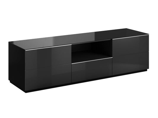 TV staliukas Helio 40 24WWJW40, Spalva: Juoda + Blizgi juoda