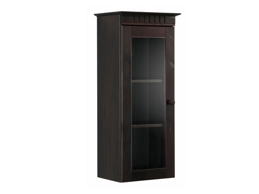 Pakabinama vitrina Cubrix Wall Cab 1D H/L 2107314 (Tamsi ruda)